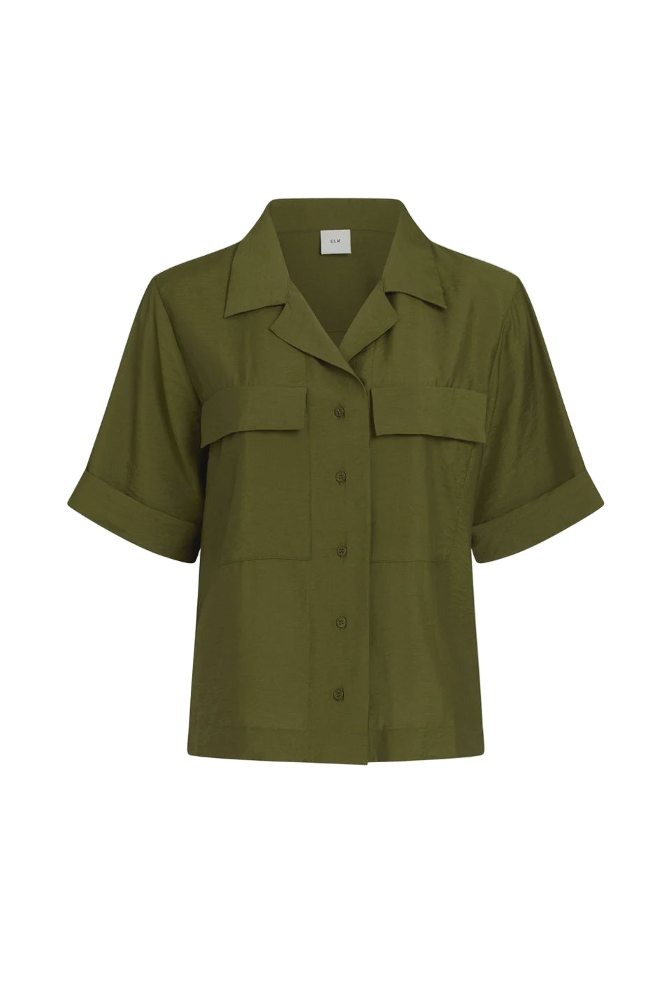 Elk Eine Shirt - Bright Olive