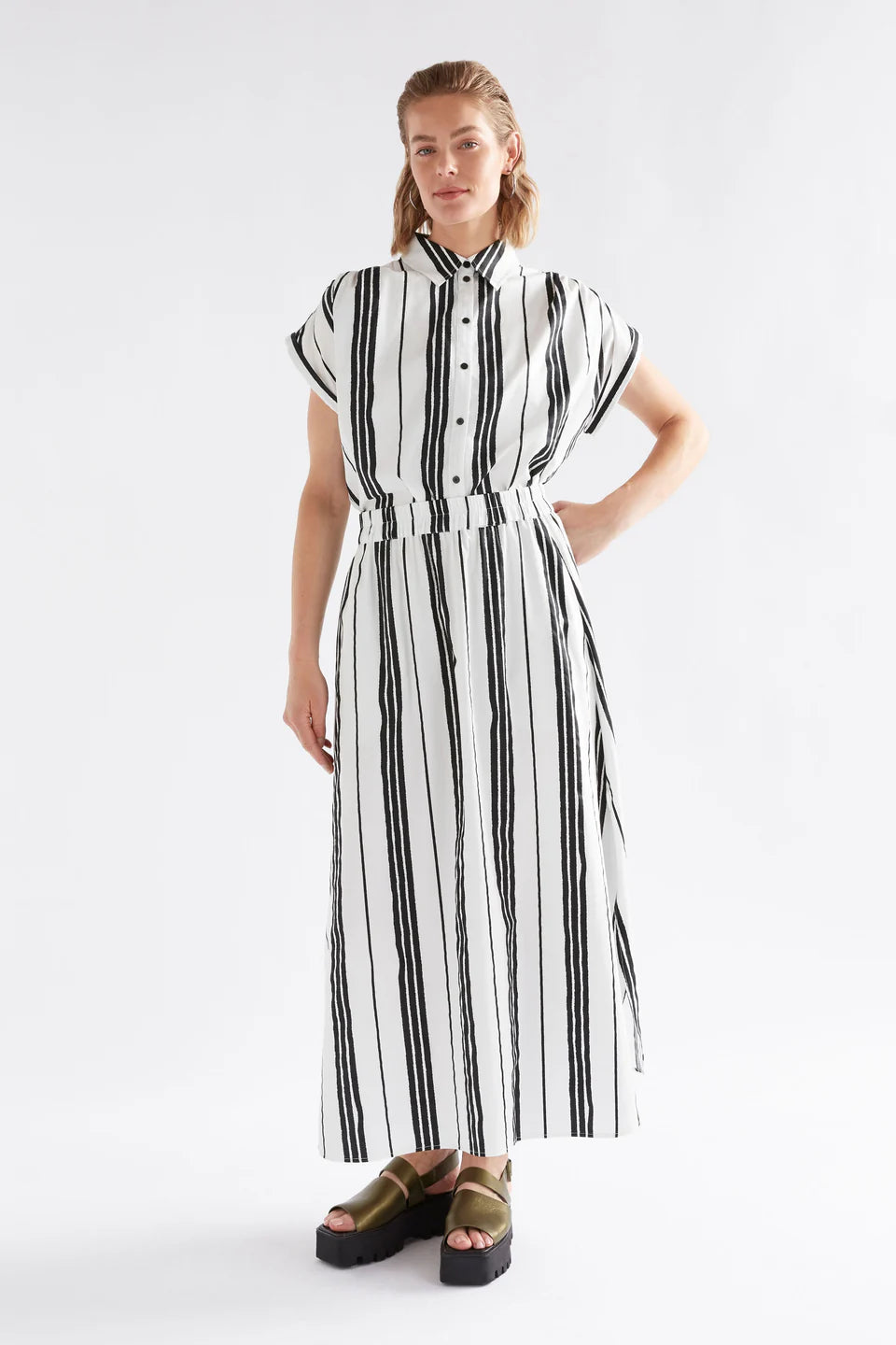 Elk Fez Skirt - Fez Print White