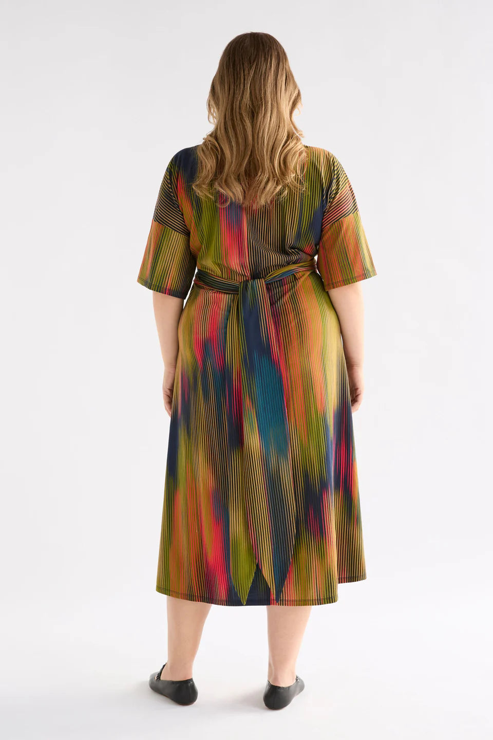 Elk Kihte Tshirt Dress - Arran Stripe Print