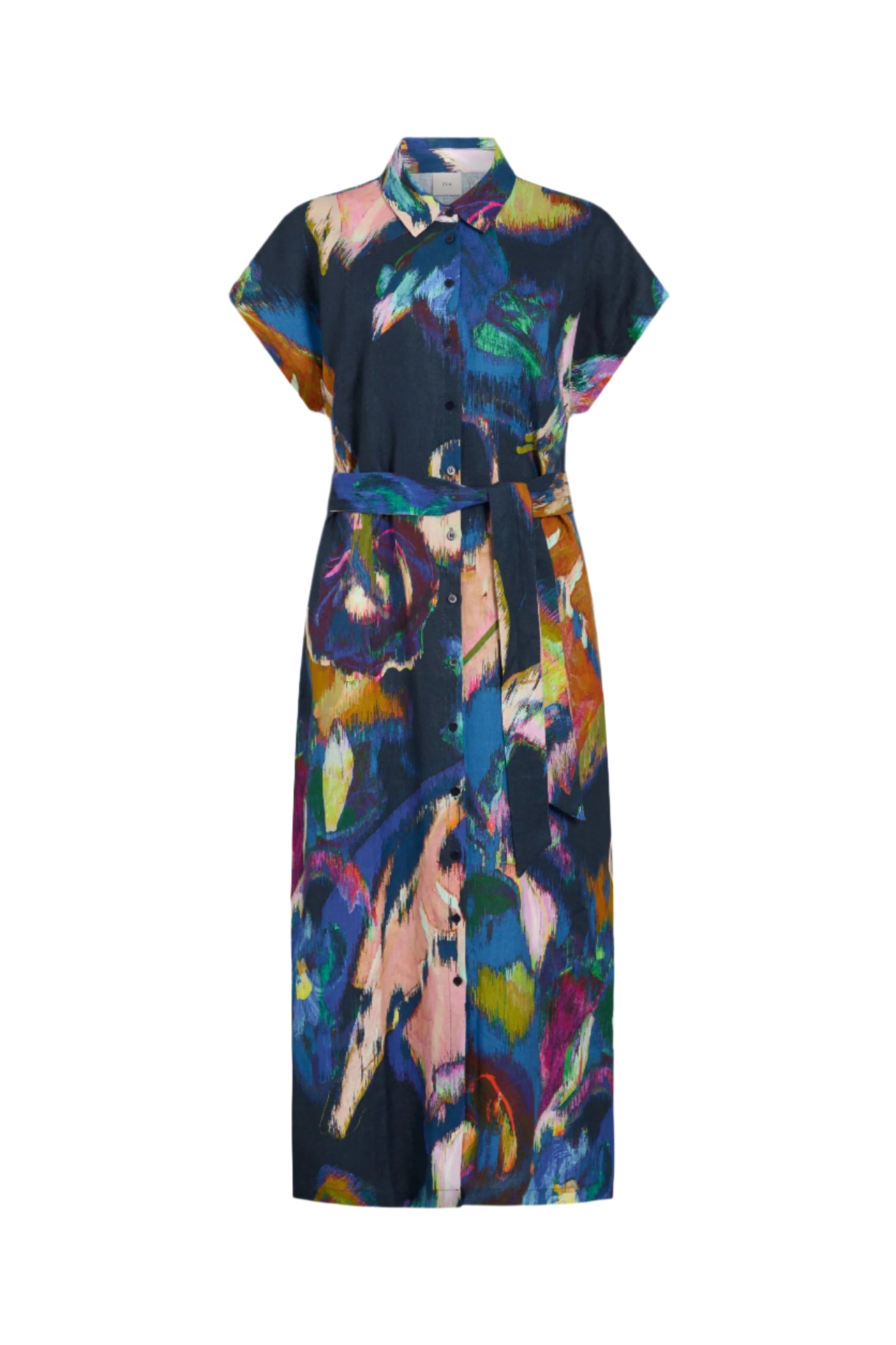 Elk Lato Dress - Vaara Print