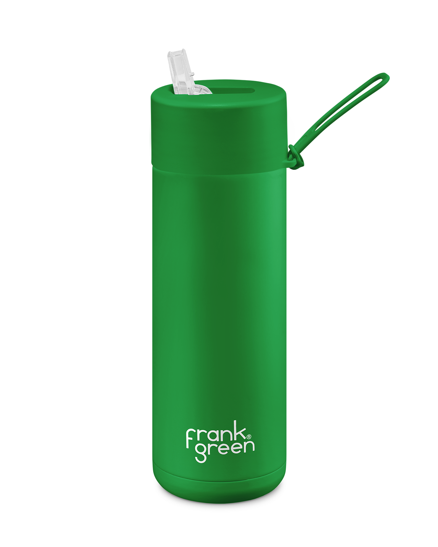Frank Green Ceramic Reusable Bottle 20oz/595ml - Evergreen
