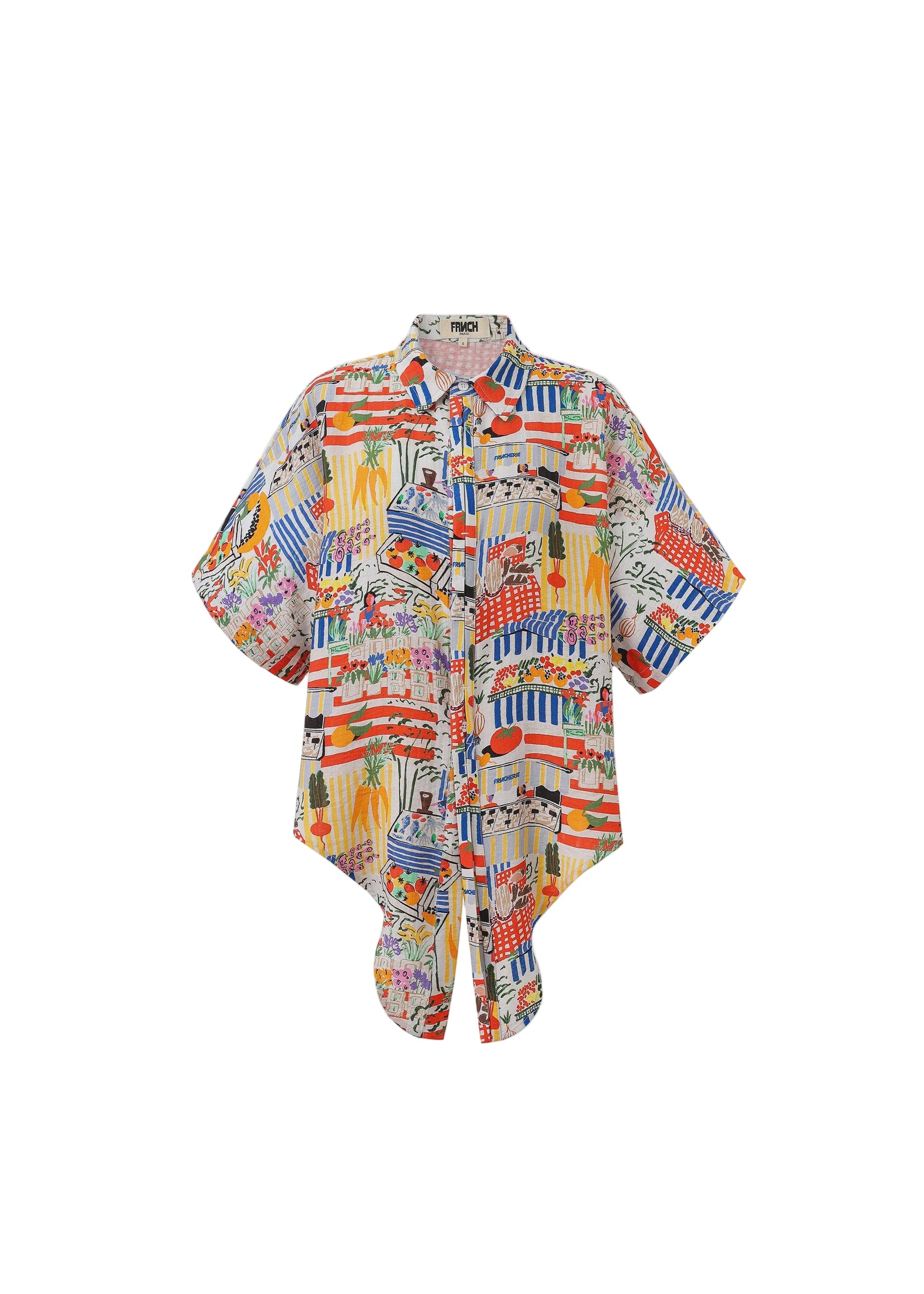 FRNCH Celiane Blouse - Market Print