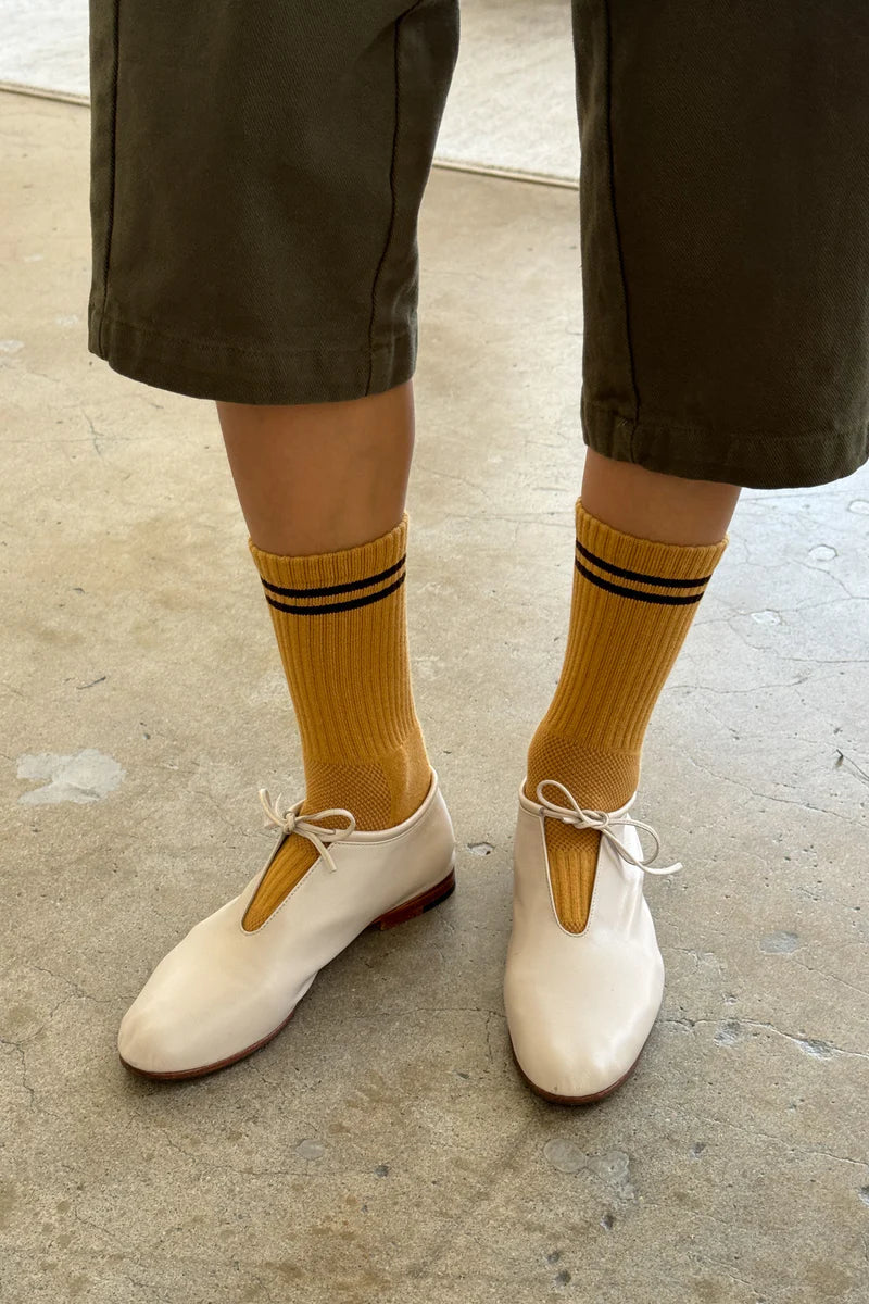 Le Bon Shoppe Boyfriend Socks - Biscotti