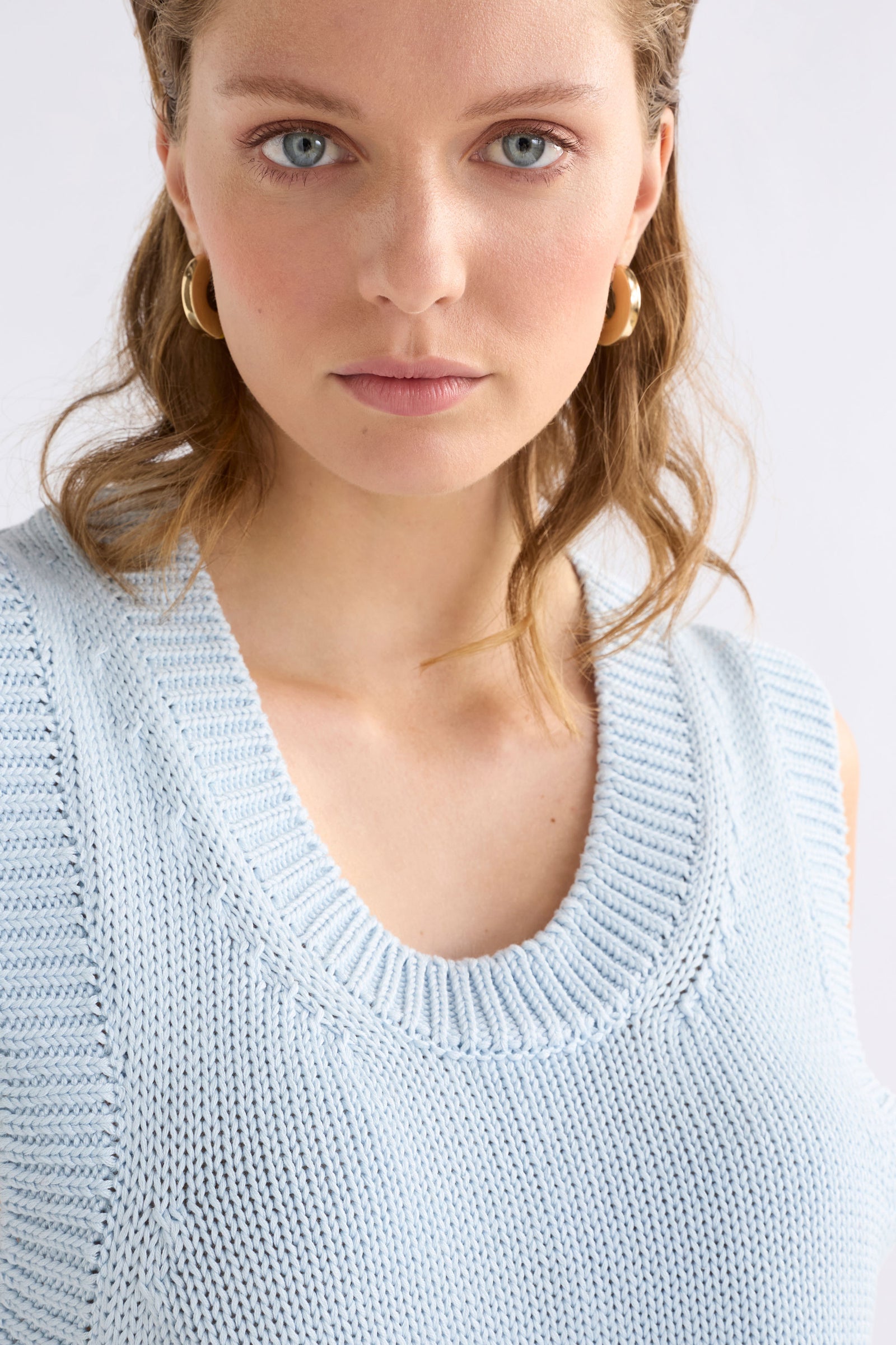 Elk Mikkel Vest - Pearl Blue