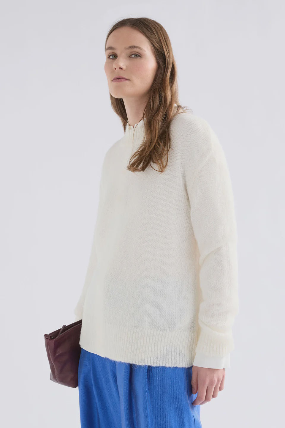 Elk Fjer Sweater - Off White