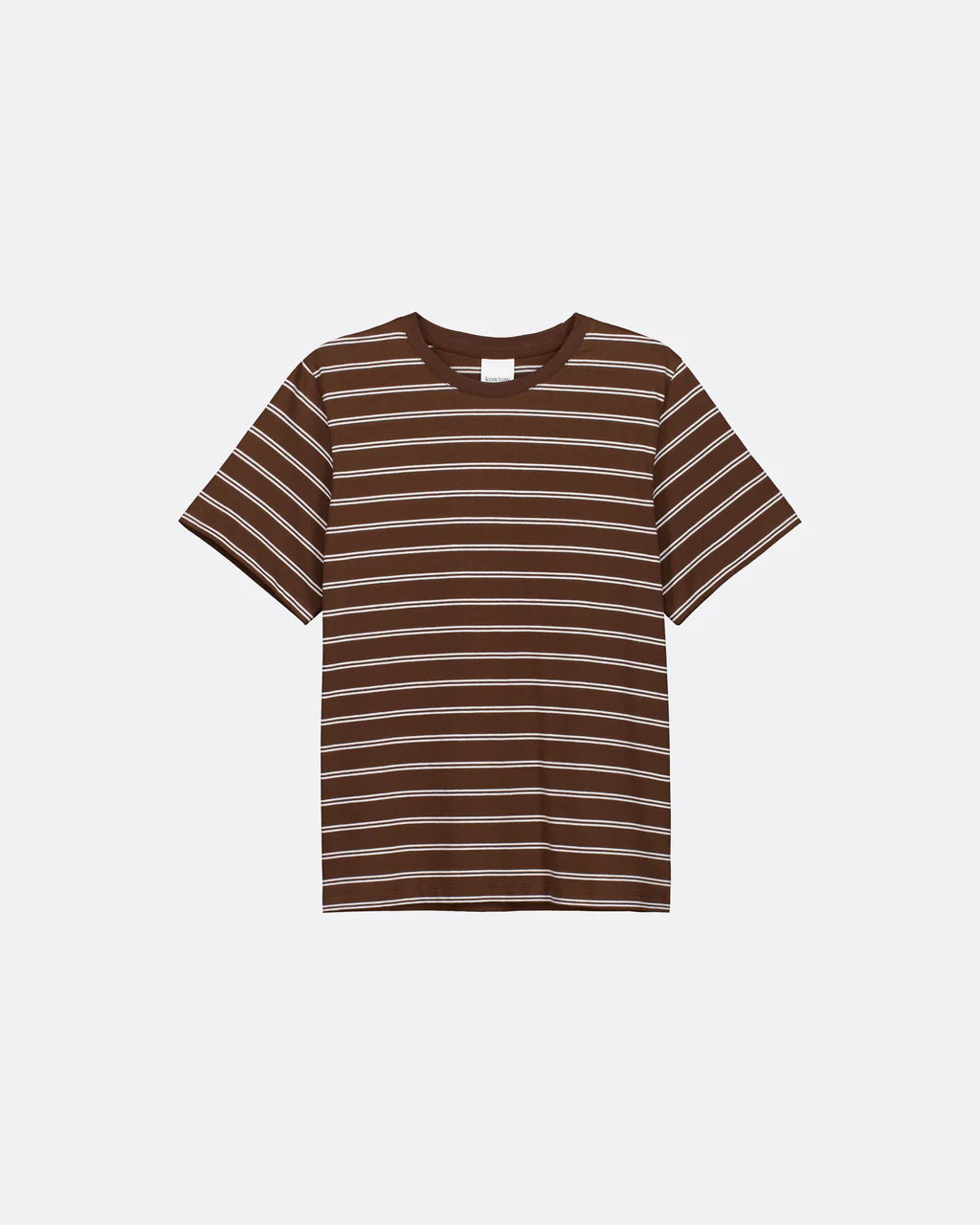 Kowtow Classic Tee - Brown Stripe