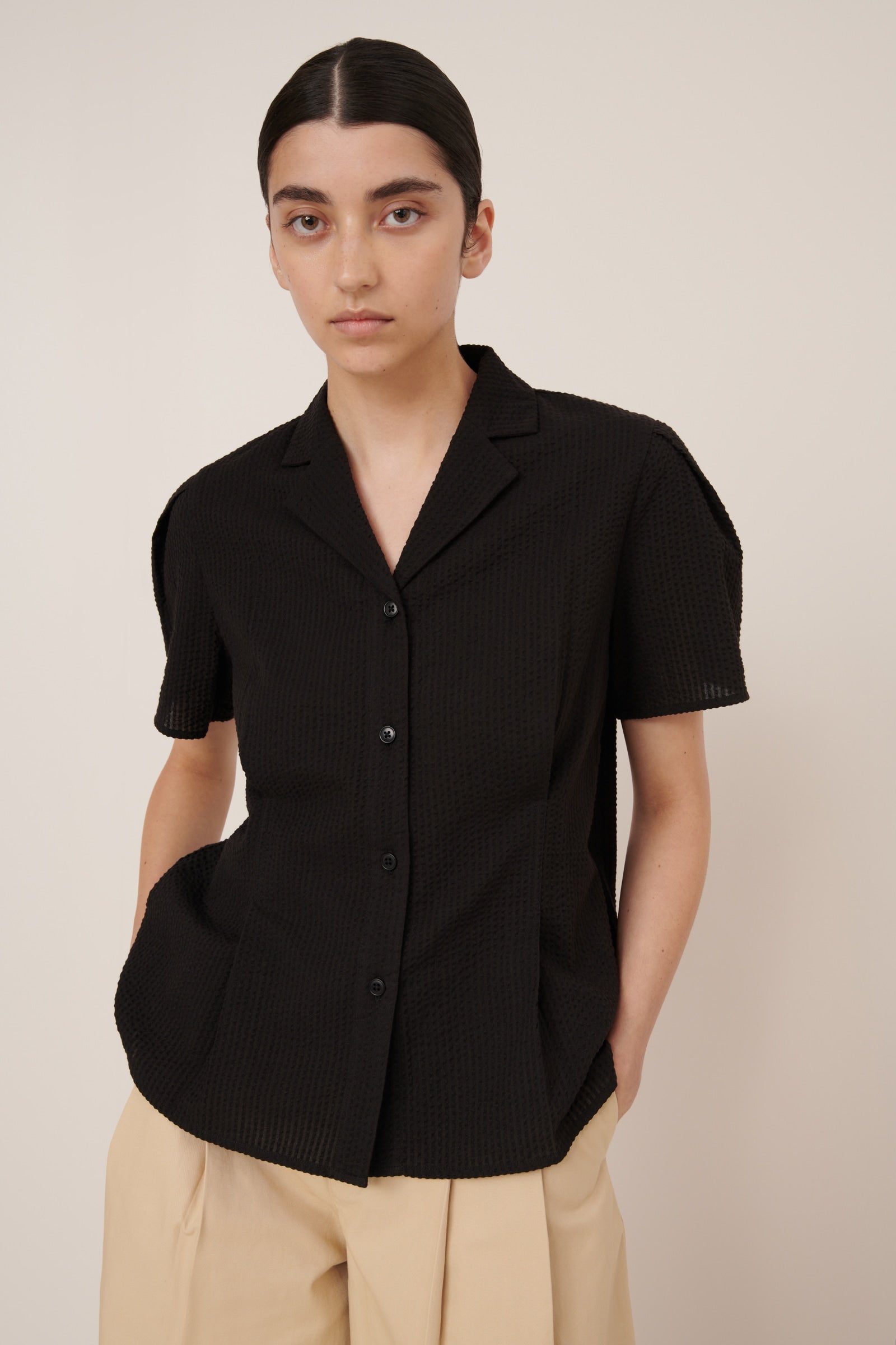 Kowtow Essence Blouse - Black