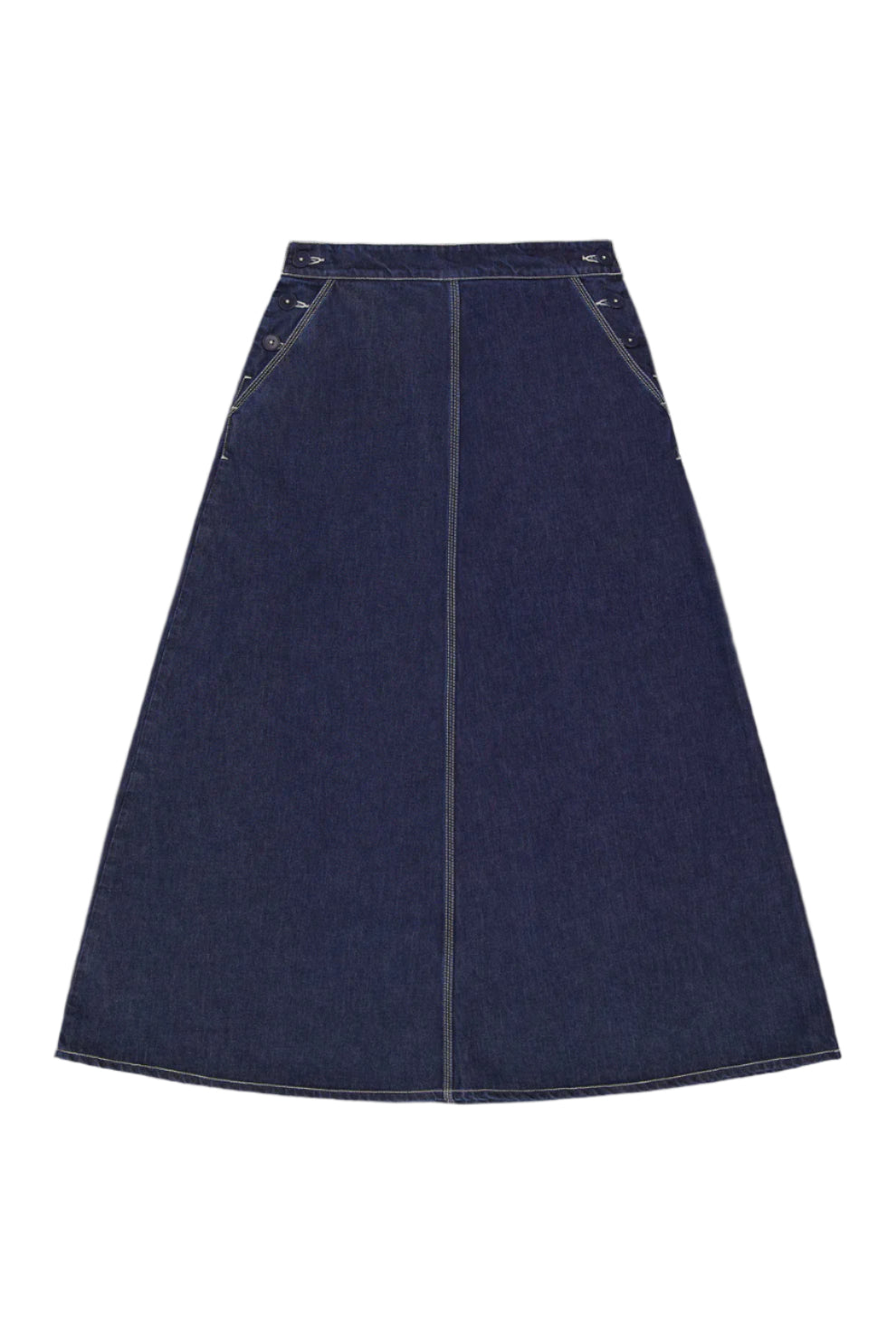Kowtow Piper Skirt - Indigo Denim