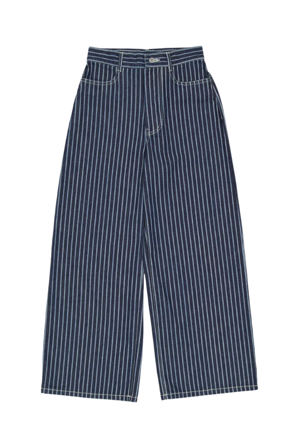 Kowtow Sailor Jeans - Chalk Stripe