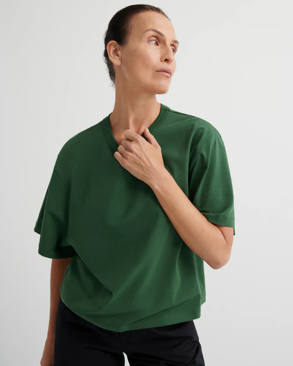 Kowtow Shadow Tee - Forest