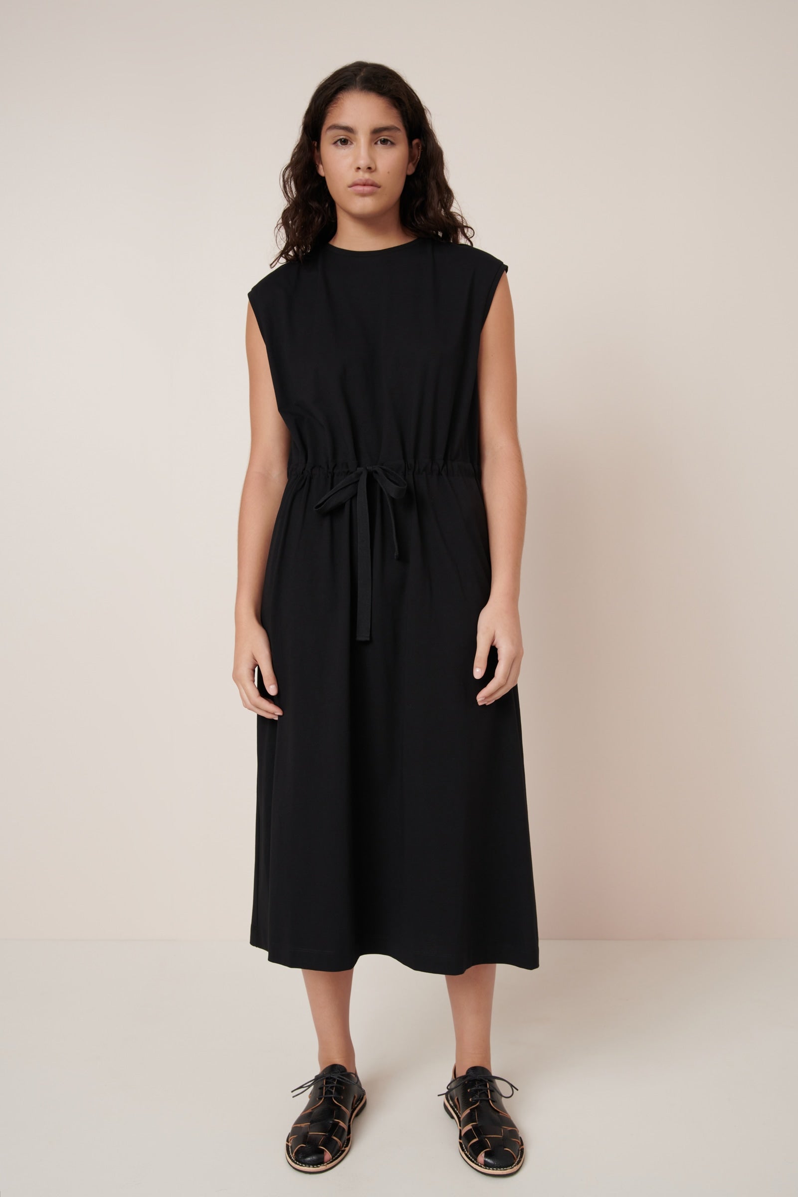 Kowtow Wave Dress - Black