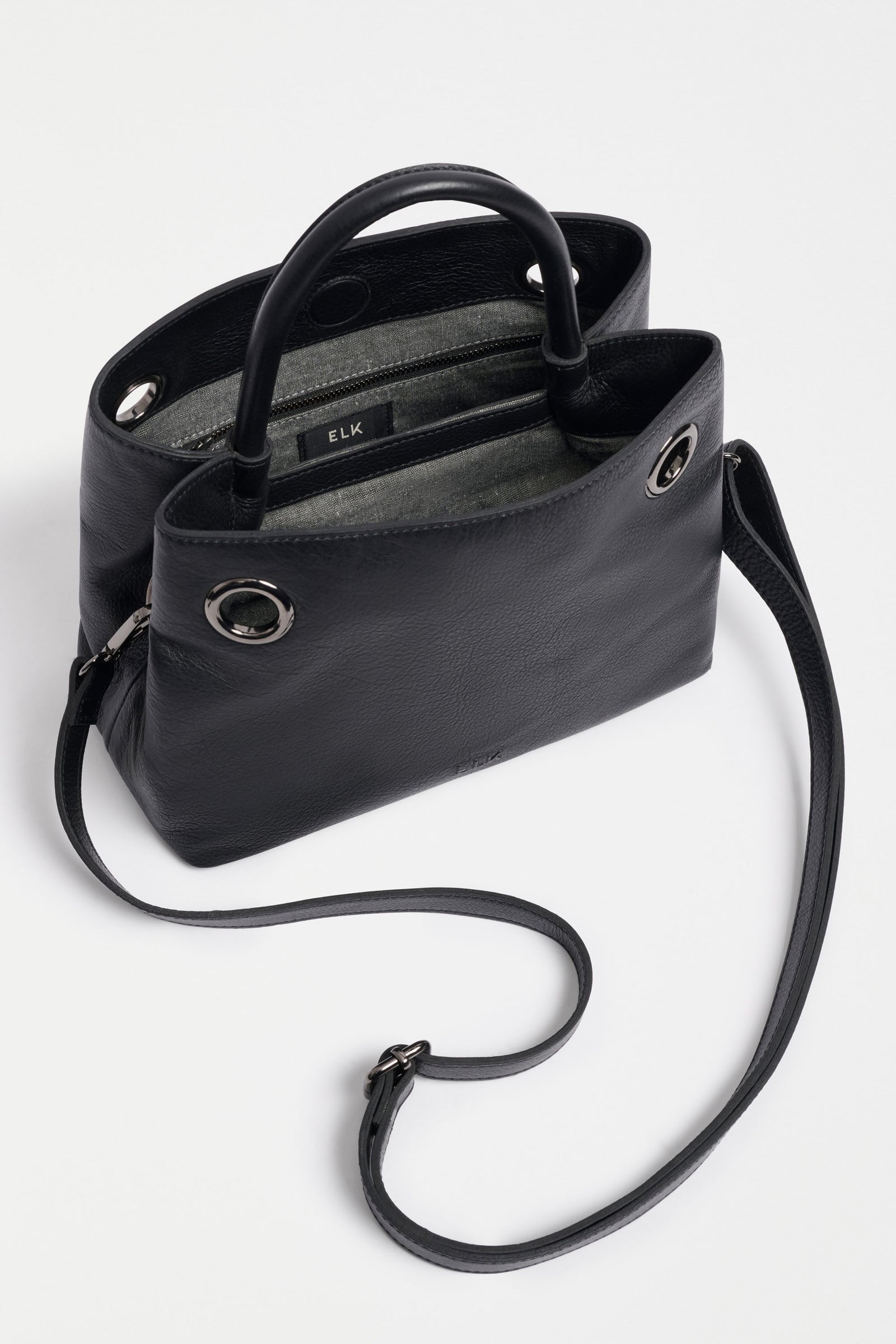 Elk Retka Crossbody Bag - Black