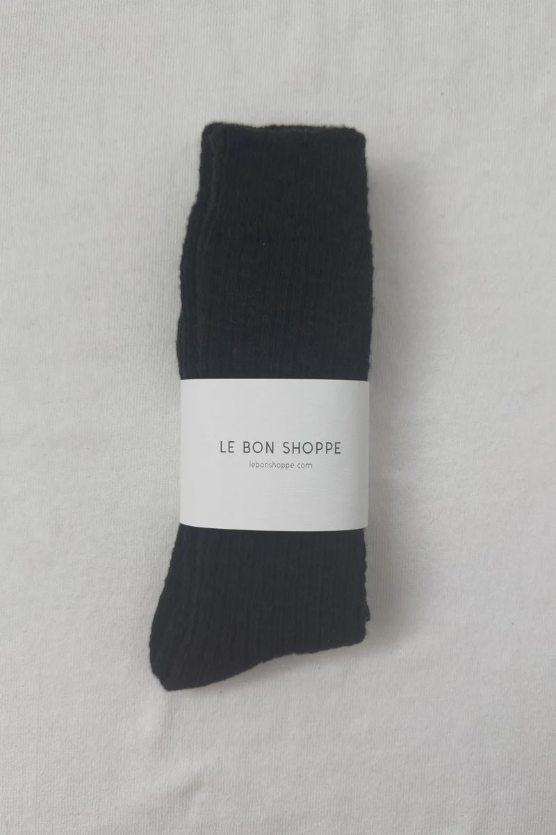 Le Bon Shoppe Cottage Socks - Black