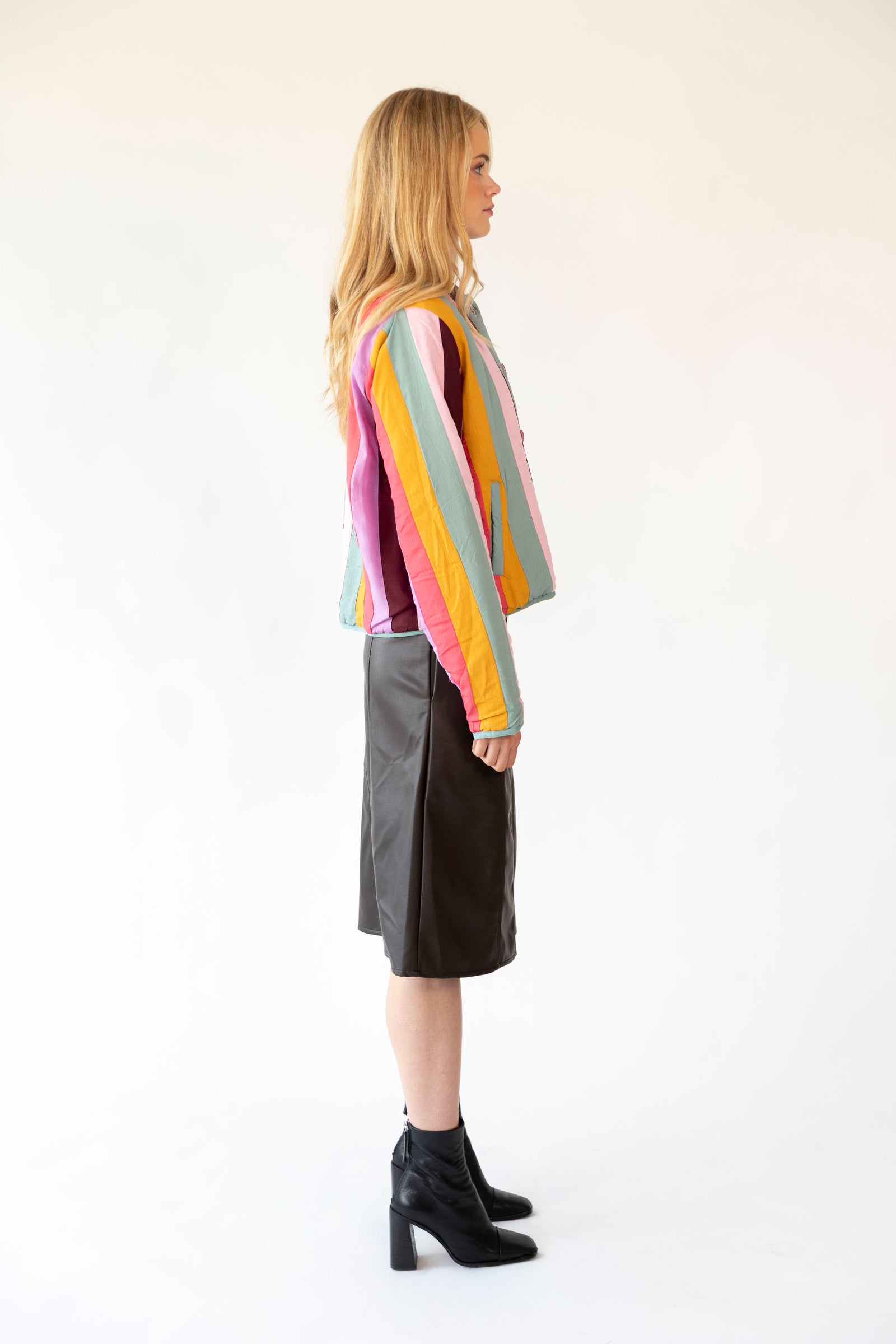 Lollys Laundry Emilia Quilted Jacket - Multi