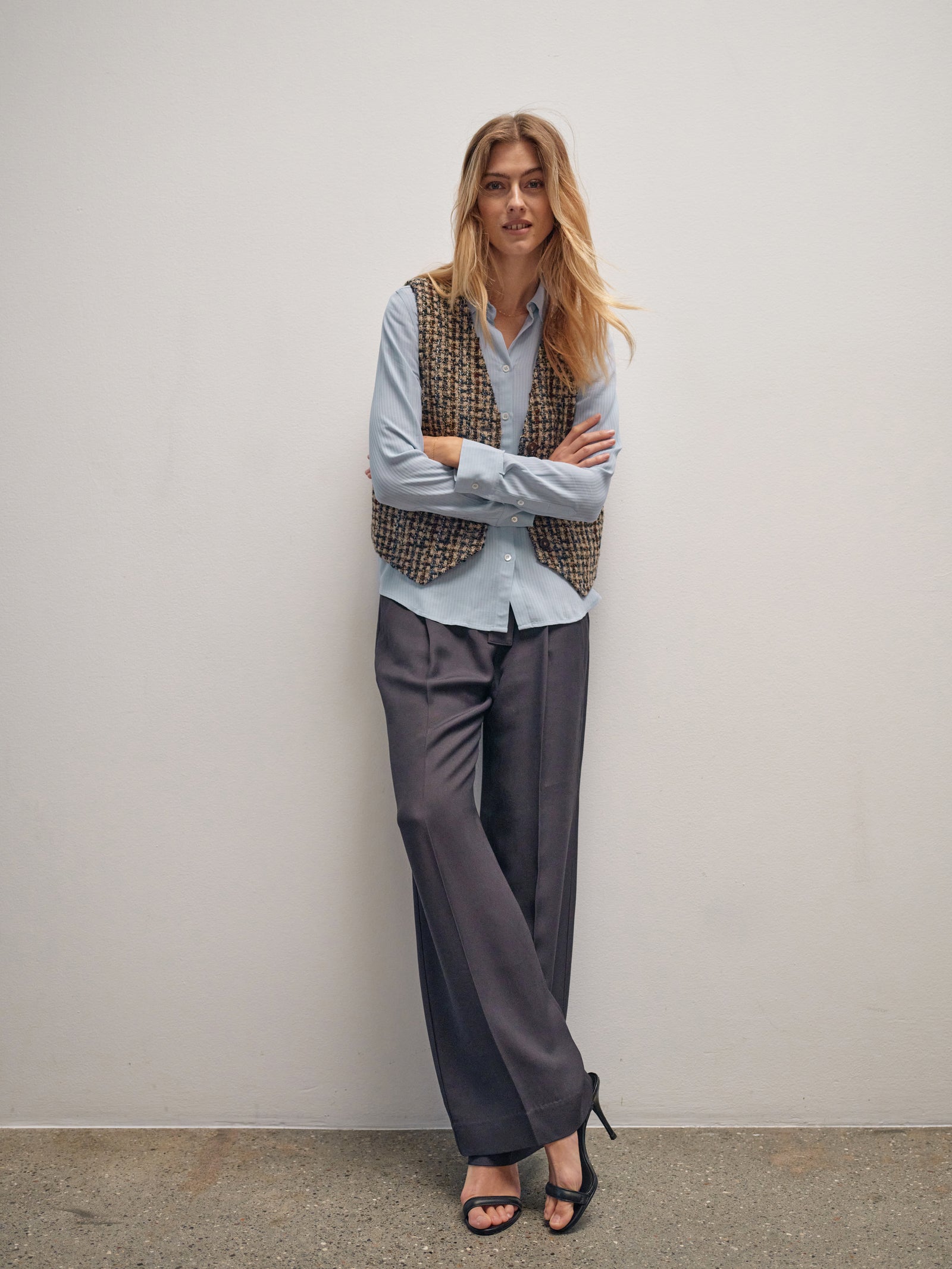 Mos Mosh Kether Sez Shirt - Celestial Blue