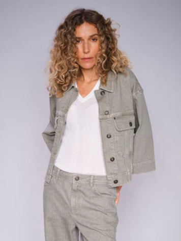 Mos Mosh Penn Dyed Jacket - Shadow