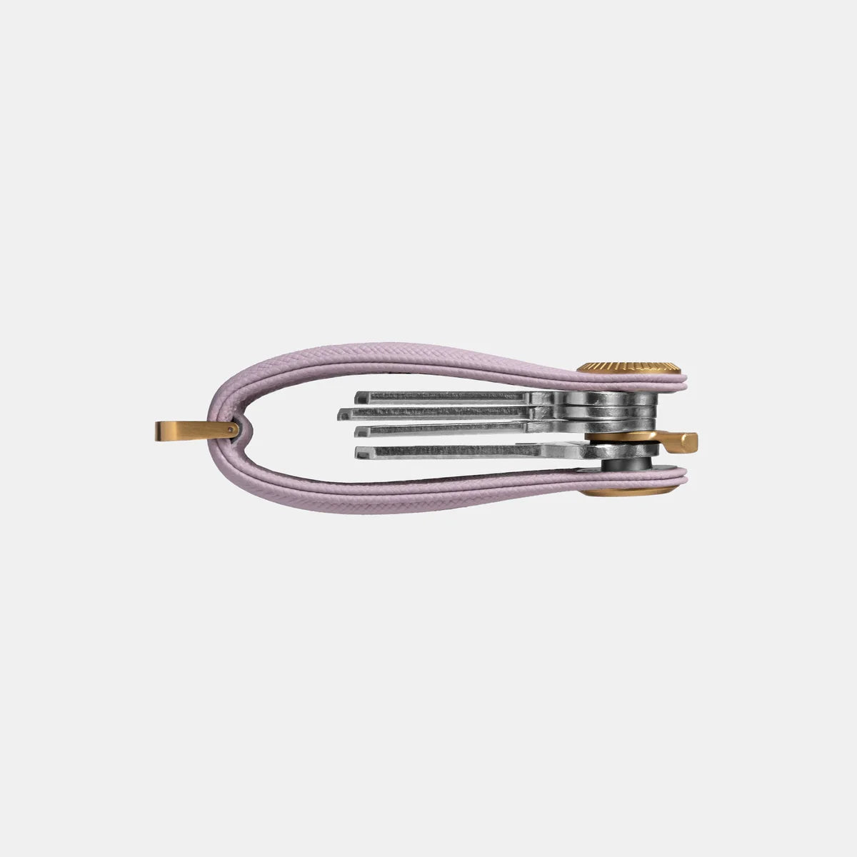OrbitKey Key Organiser Pro Leather Saffiano - Lilac