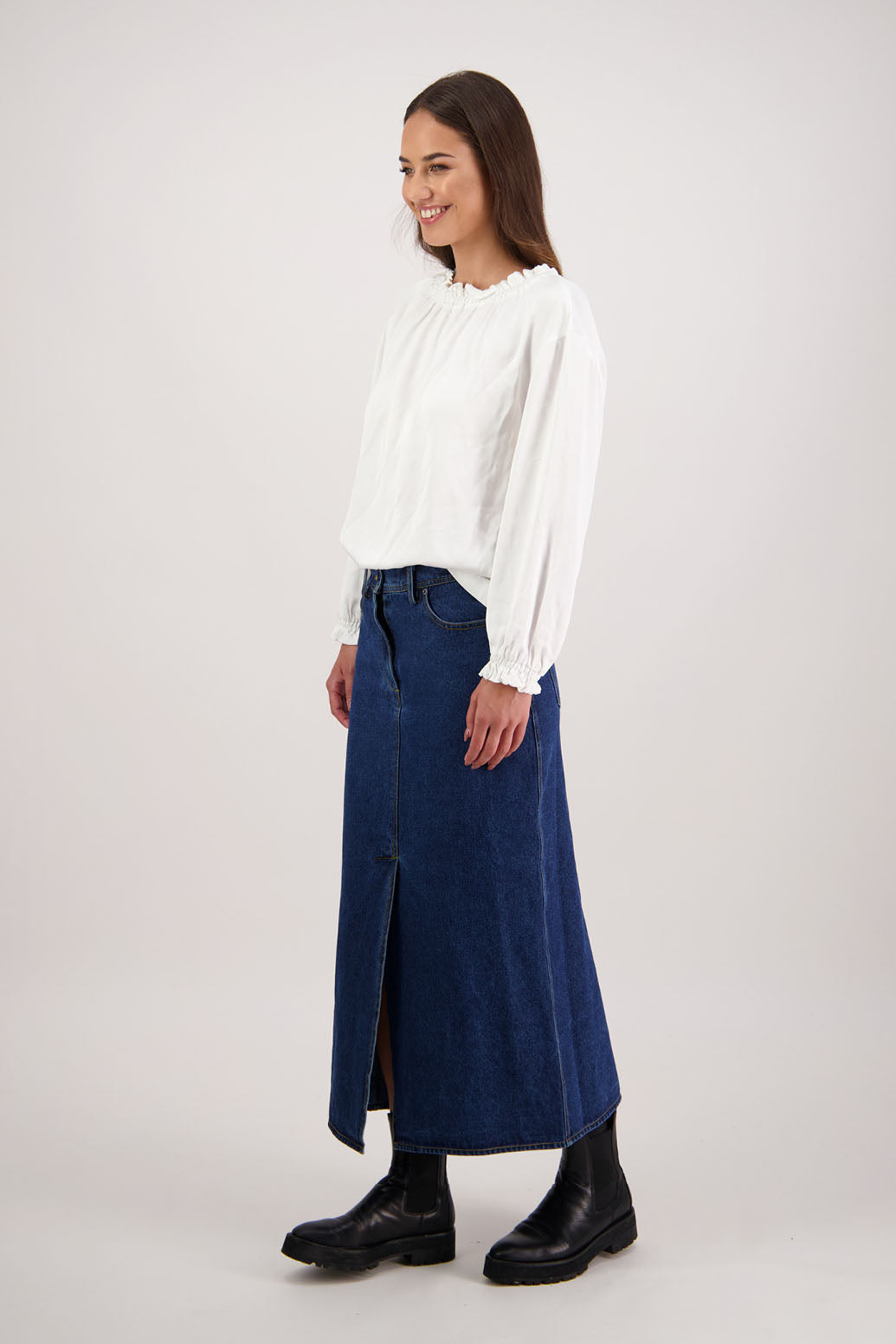 Briarwood Remi Skirt - Denim