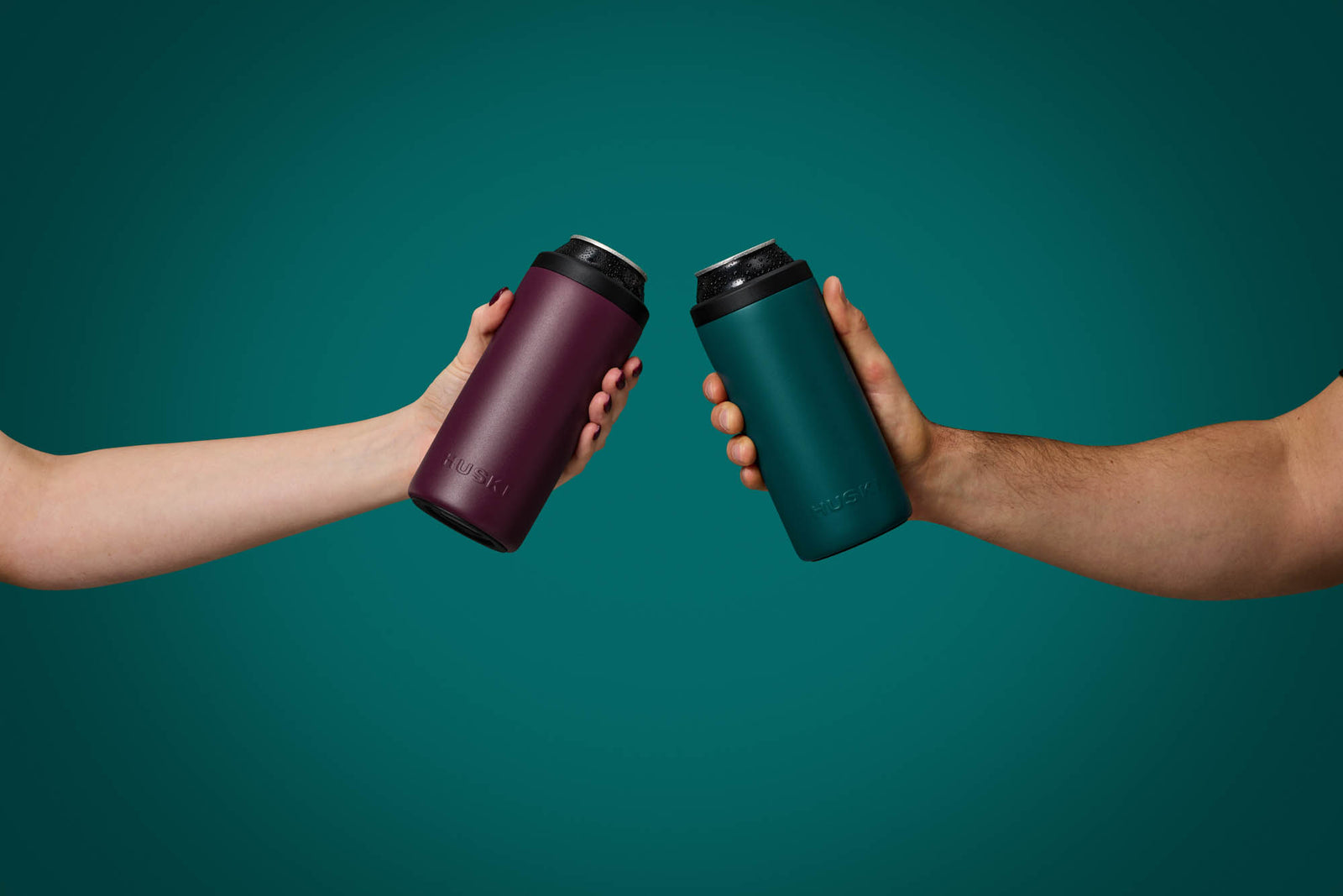 Huski Slim Can Cooler Limited Edition - Deep Teal