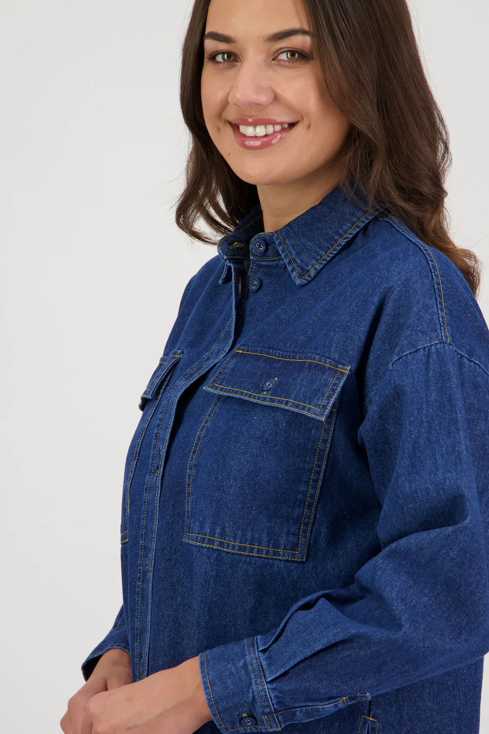 Briarwood Rock Top - Denim