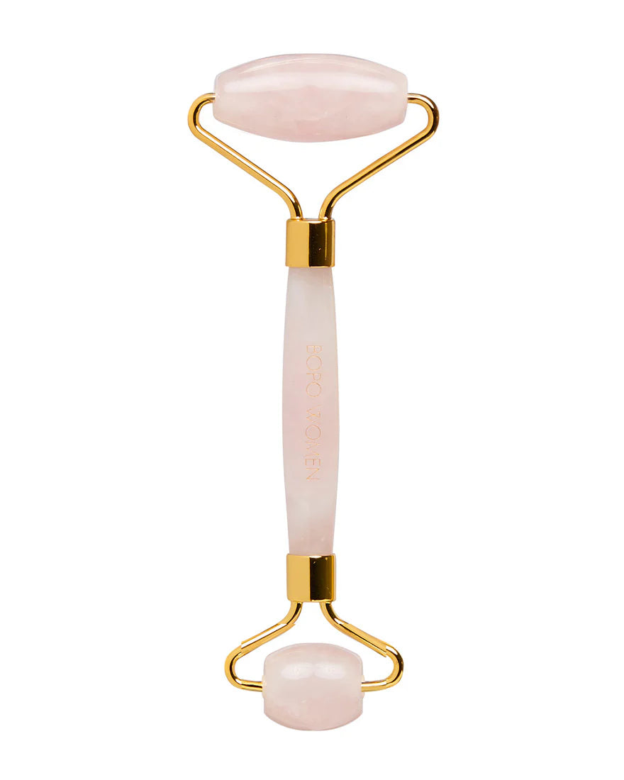 Bopo Women Facial Roller - Rose Quartz
