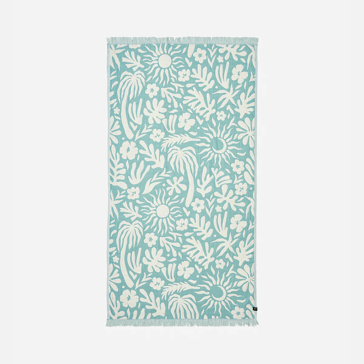 Slowtide Turkish Towel - Sunny Sky Blue