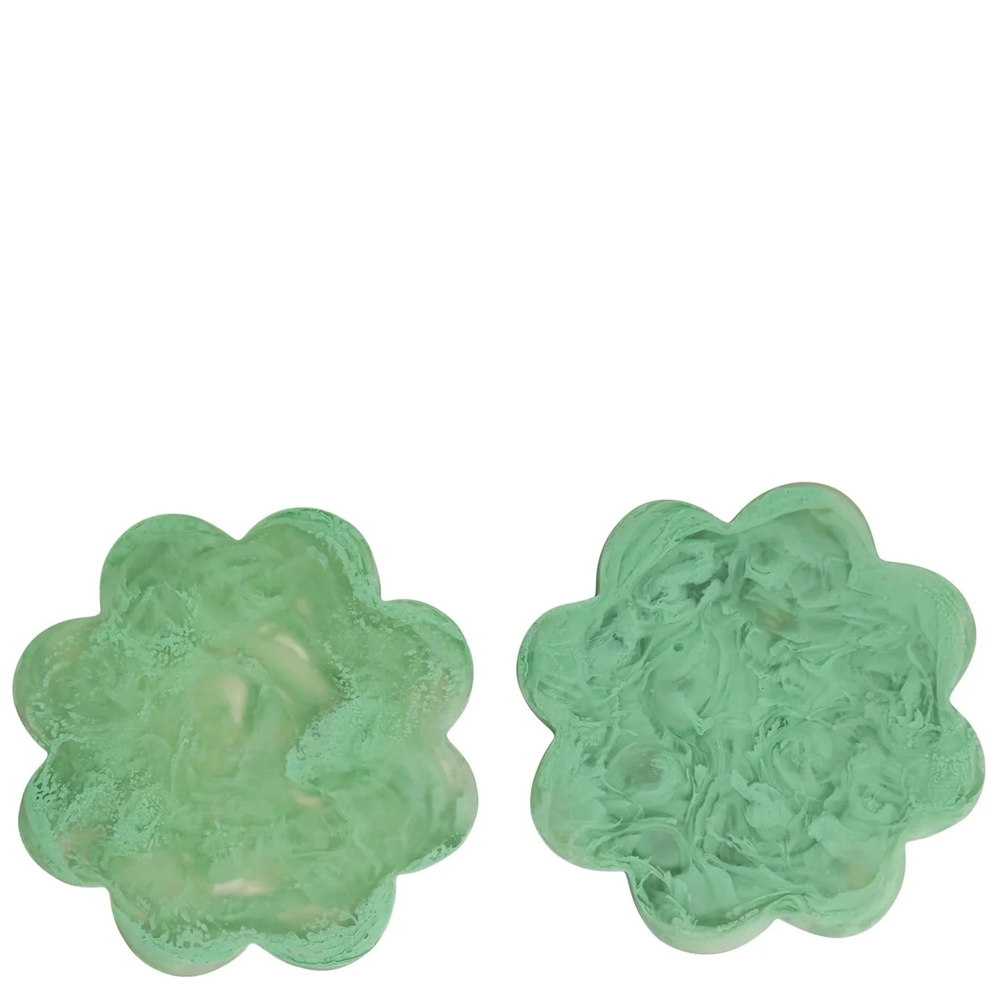 Sage and Clare Cecilia Coasters Set of 2 - Emerald