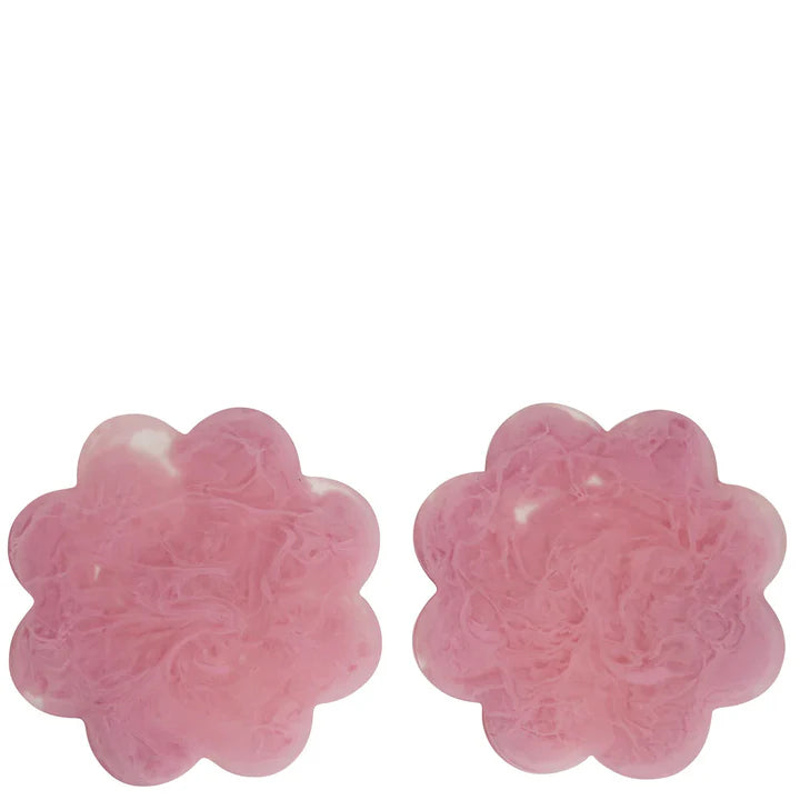 Sage and Clare Cecilia Coasters Set of 2 - Fuchsia