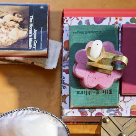 Sage and Clare Cecilia Coasters Set of 2 - Fuchsia