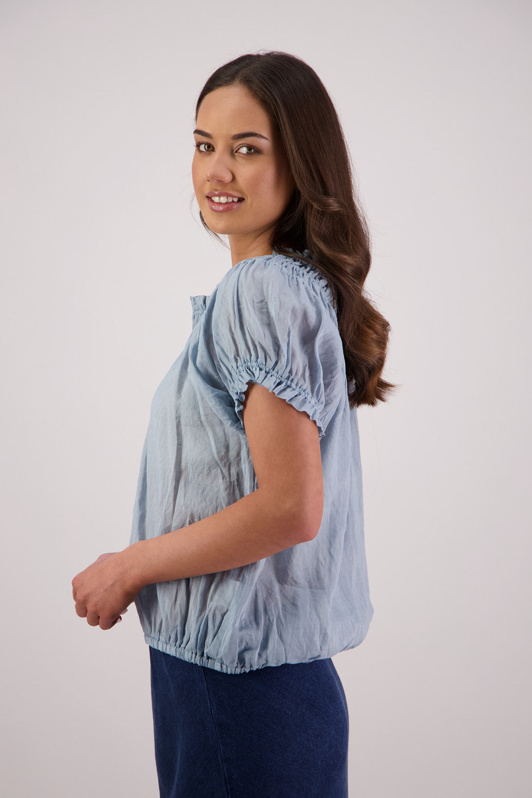 Briarwood Sal Top - Cornfower