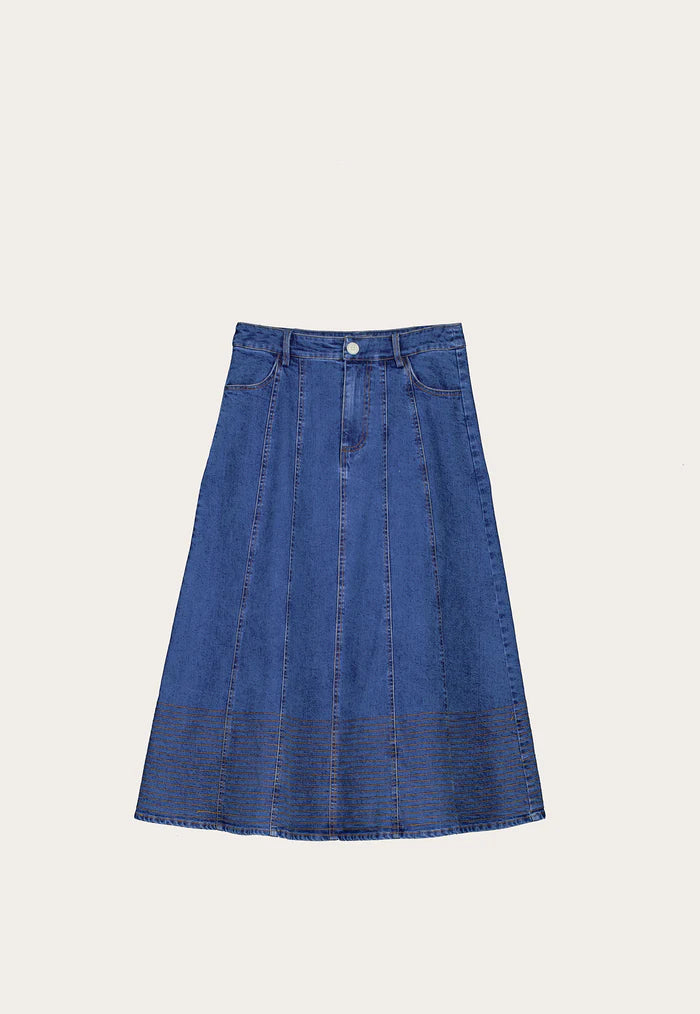 Nancybird Nina Skirt - Denim