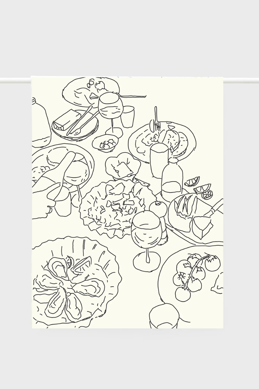 Lettuce Tea Towel - Lunch