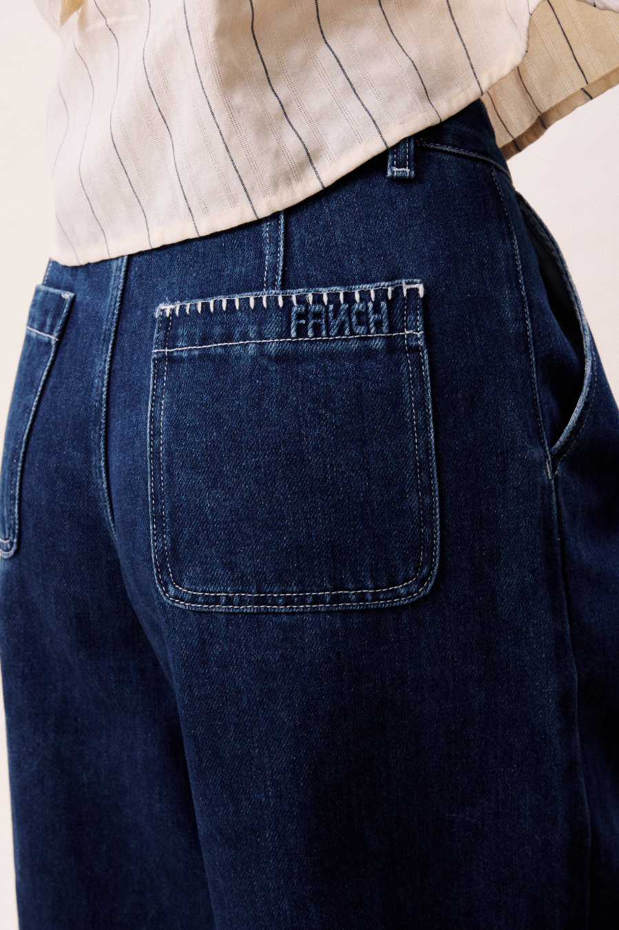 FRNCH Abyssal Bermuda Short - Denim