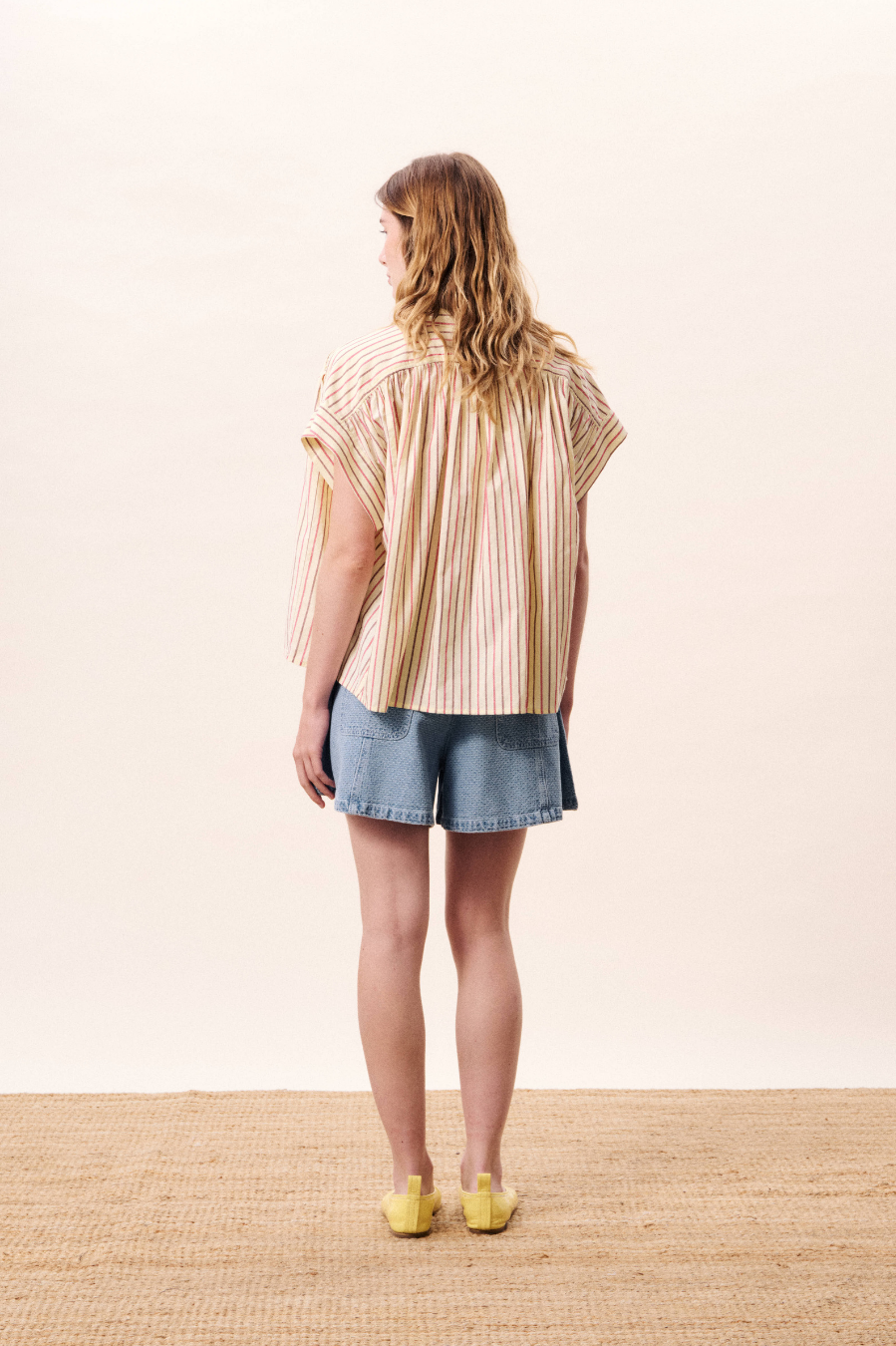 FRNCH Bonaia Blouse - Beurre