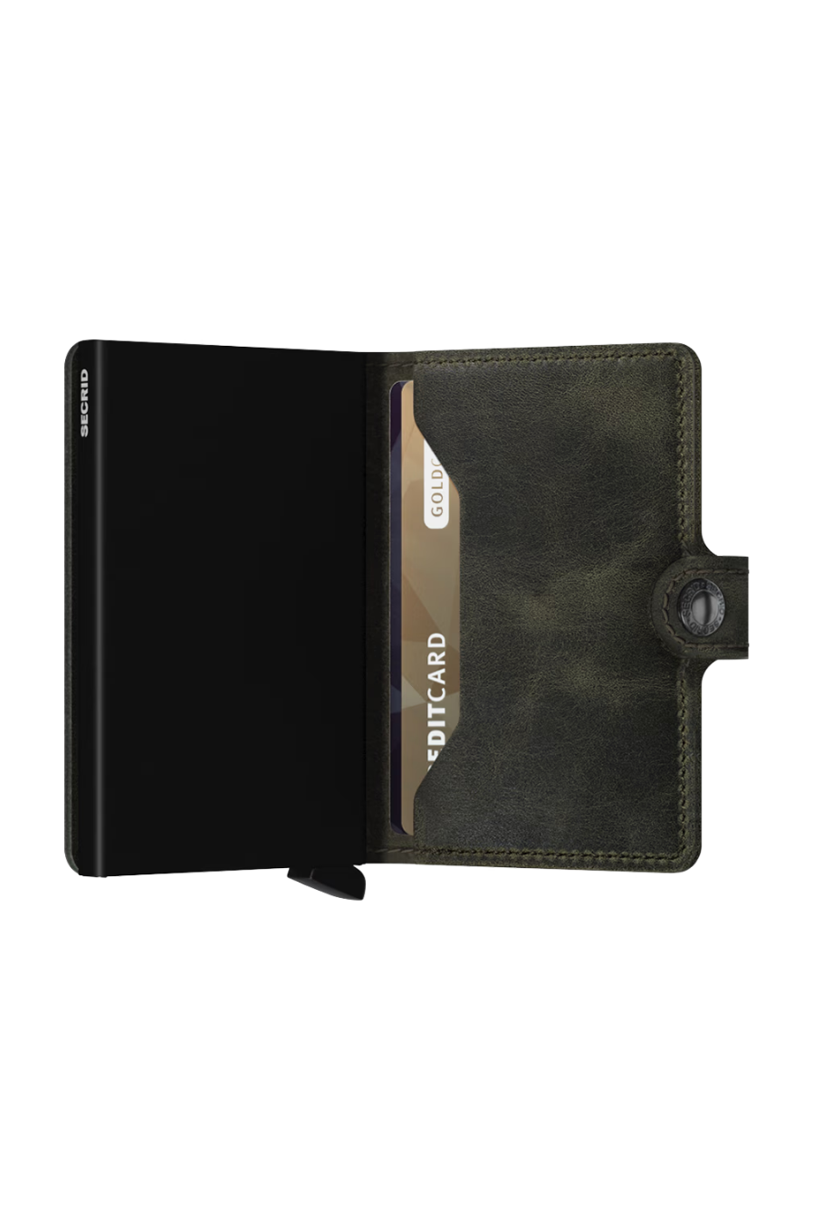 Secrid Miniwallet - Vintage Olive Black
