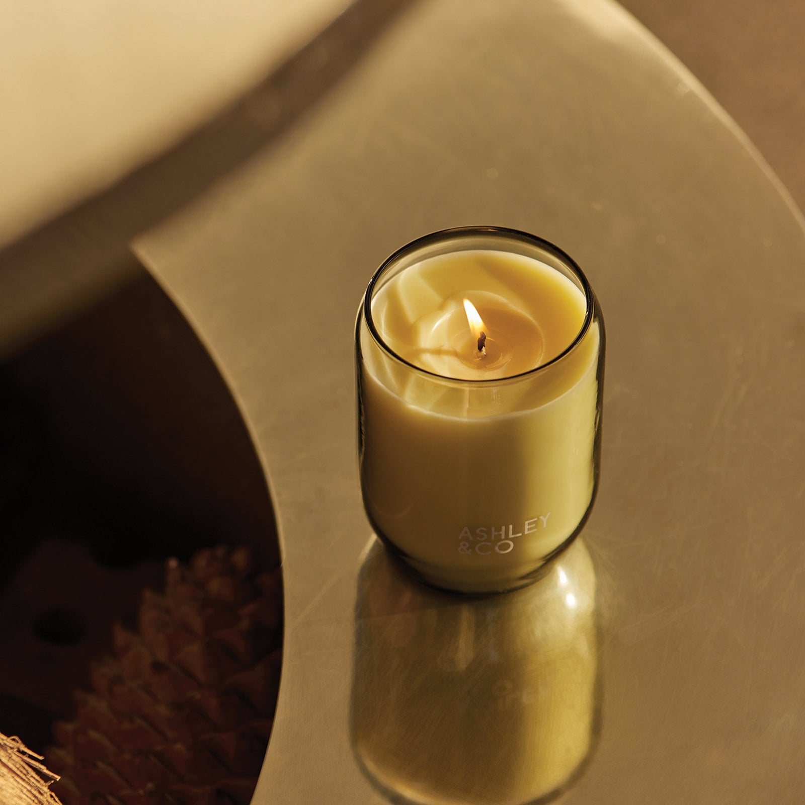 ashley & co waxed perfume candle