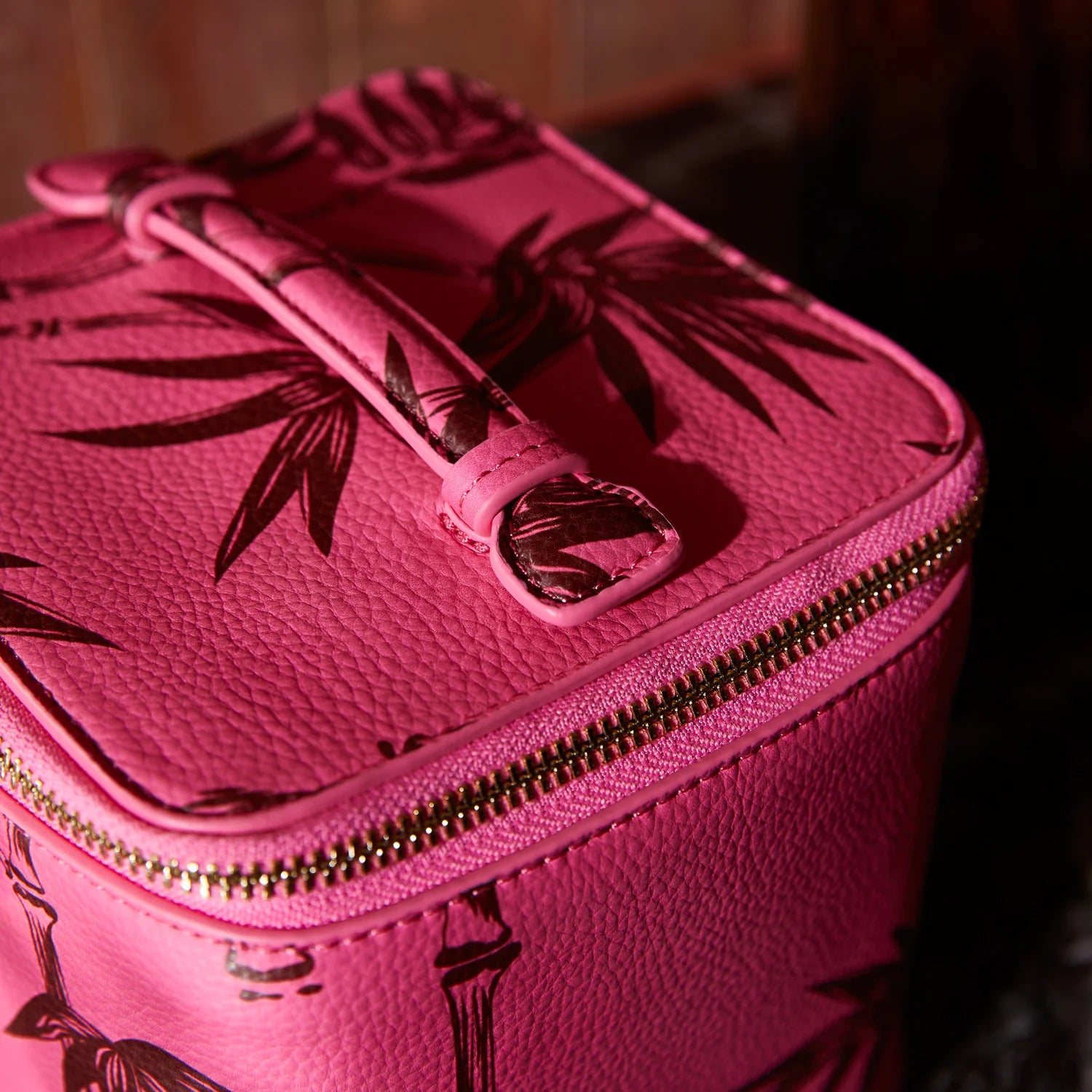 Sage and Clare Aneta Small Vanity Case - Primrose