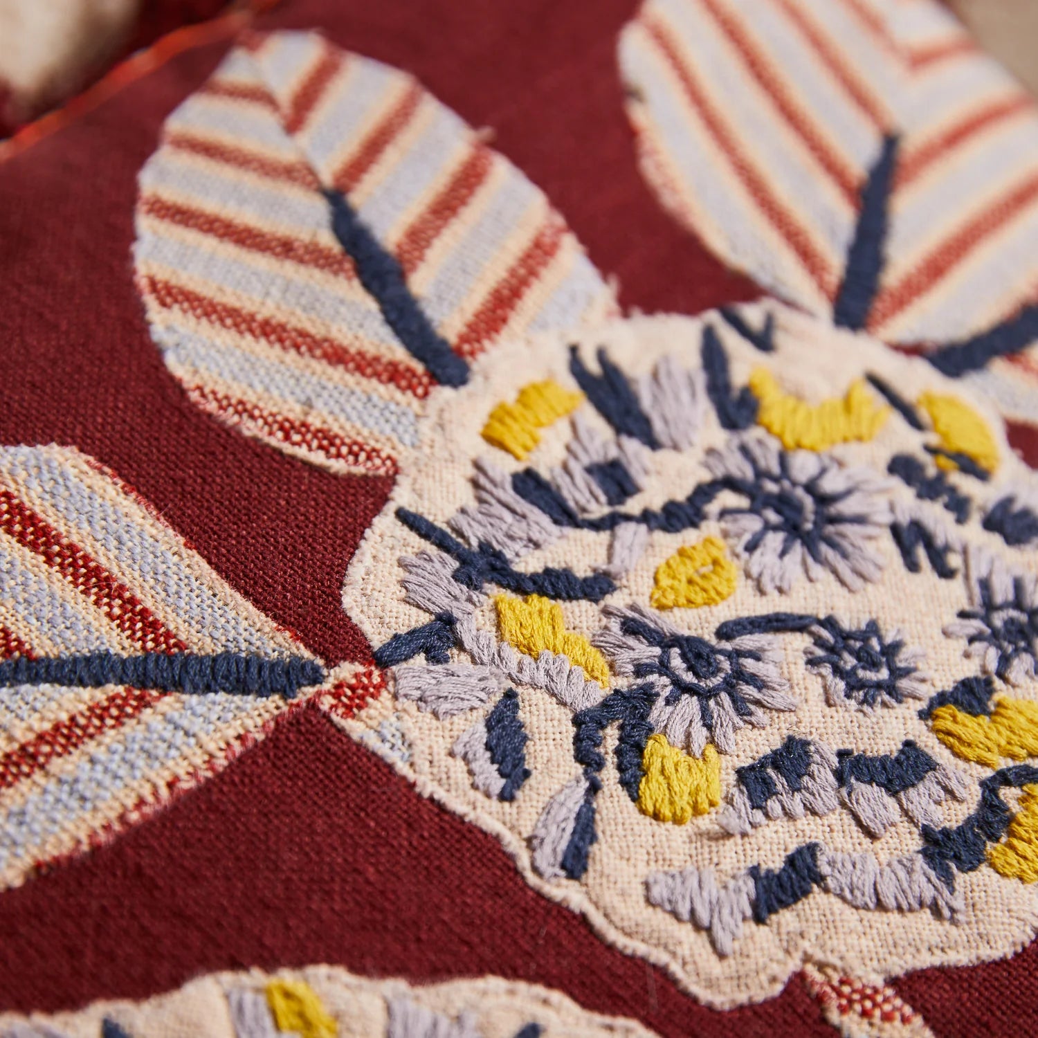 Sage x Clare Vivi Cushion - Rosewood