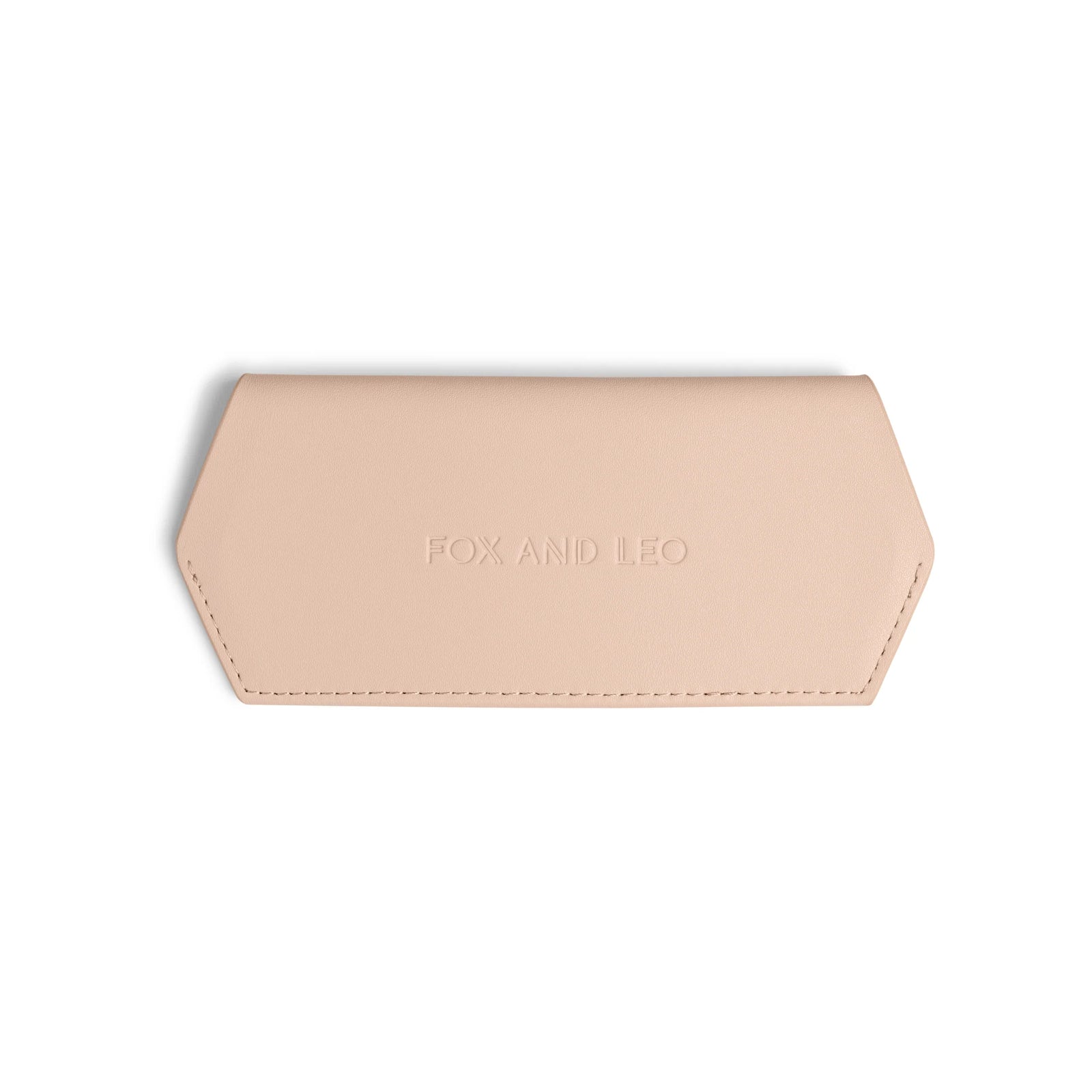 Fox and Leo Slimline Glasses Case - Blush