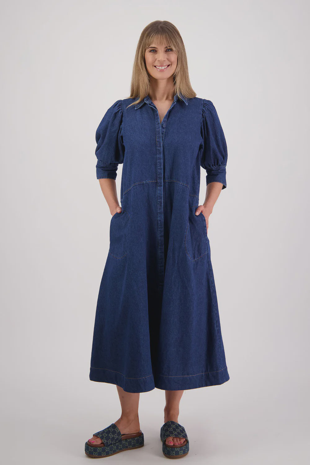 Briarwood Steffie Dress - Denim