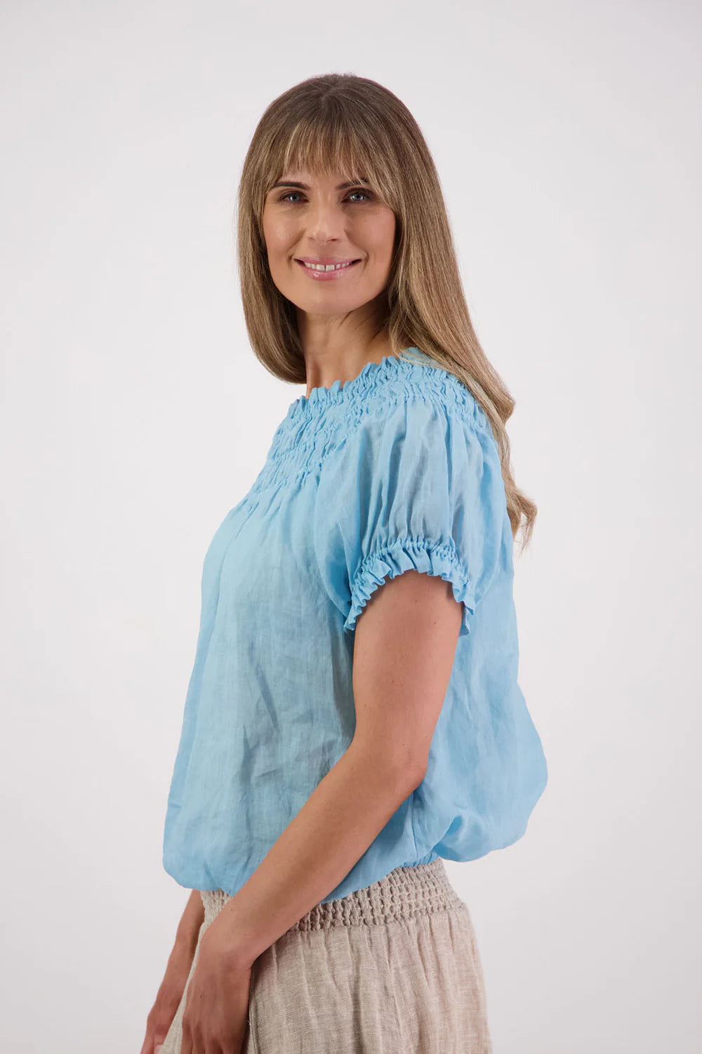 Briarwood Sal Top - Aqua