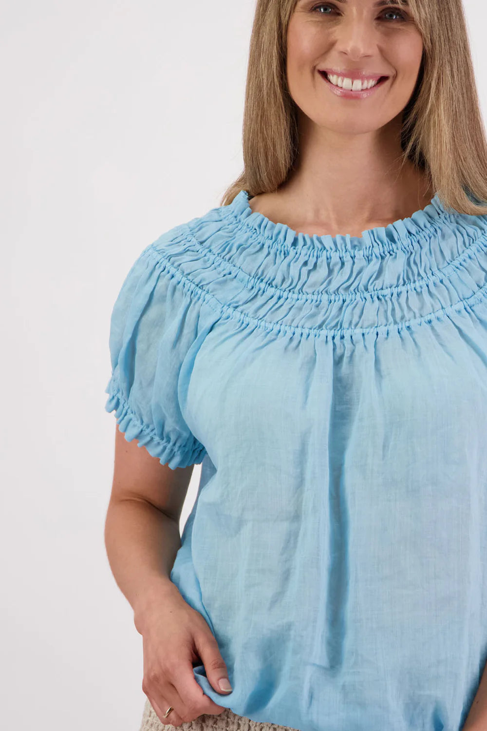 Briarwood Sal Top - Aqua