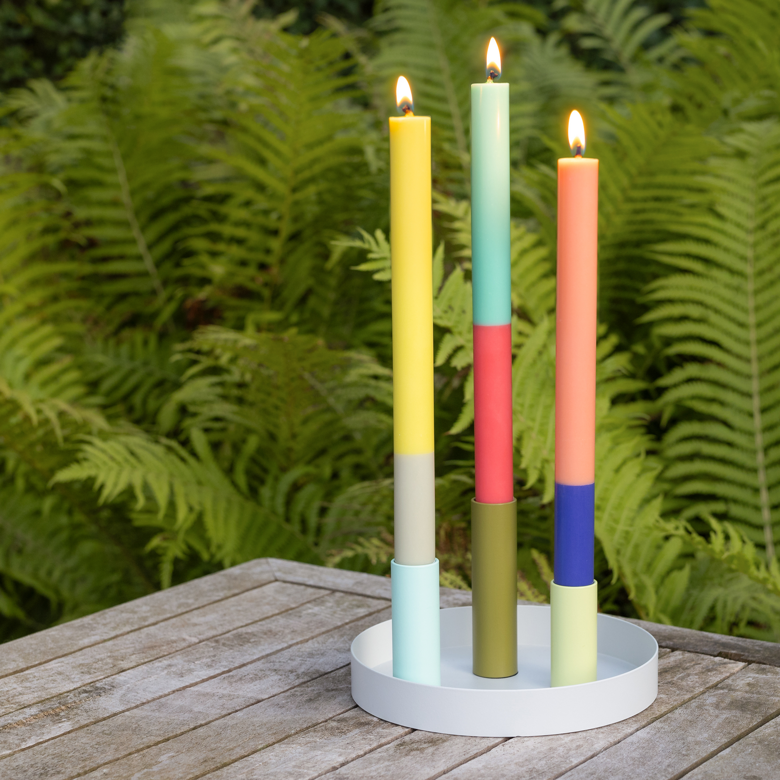 Remember Candle Stick Set of 3 - Ibiza