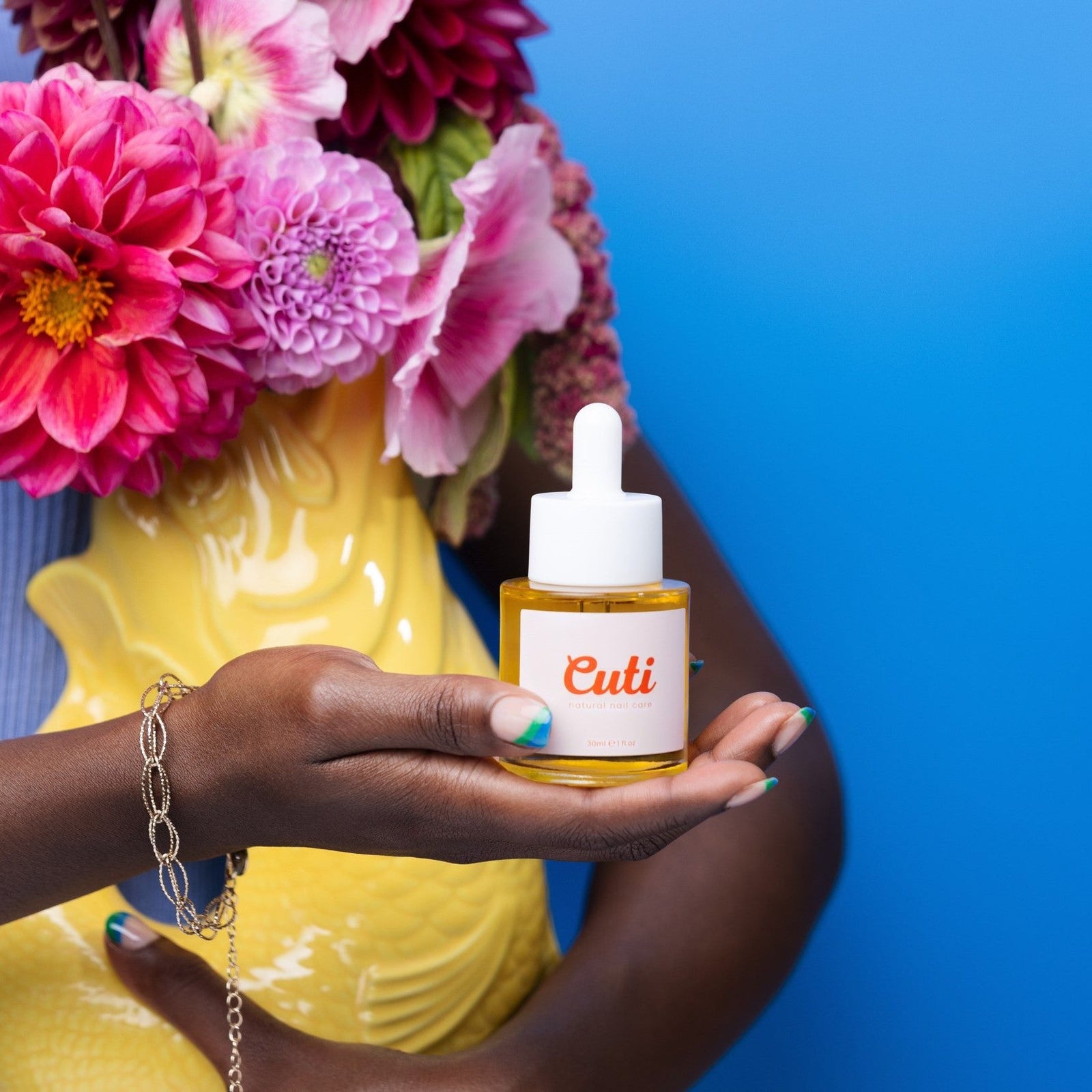 cuti cuticle oil dropper bottle