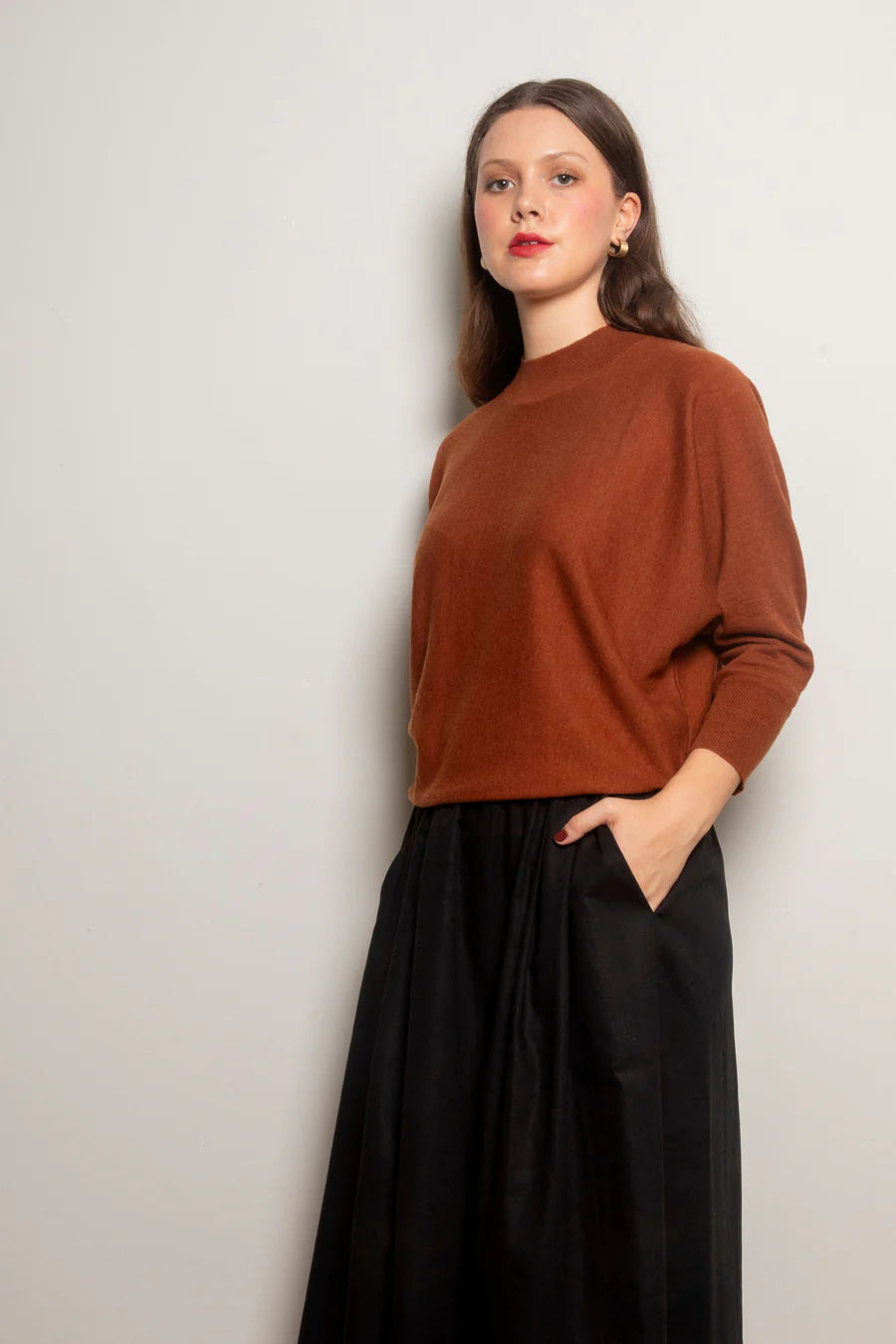 Dalston Harper Sweater - Amber