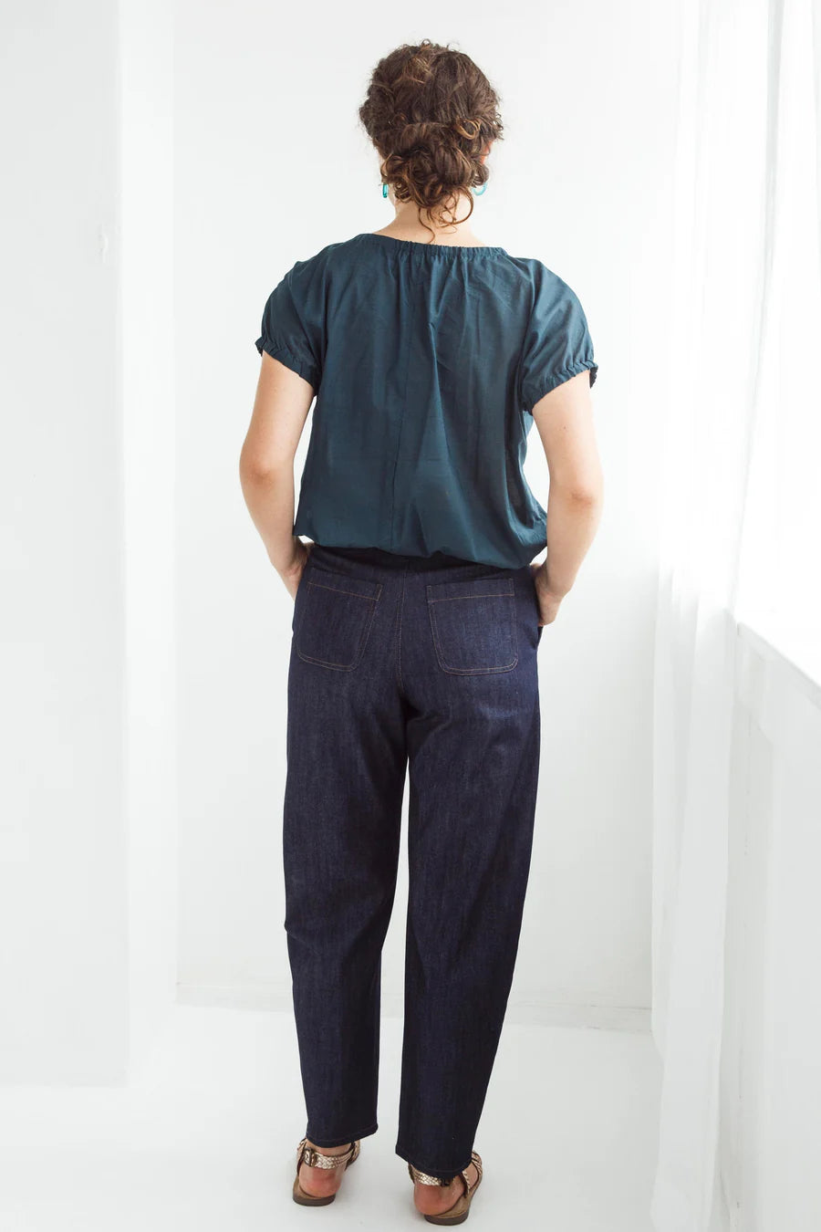Dalston Betty Pants - Indigo Denim