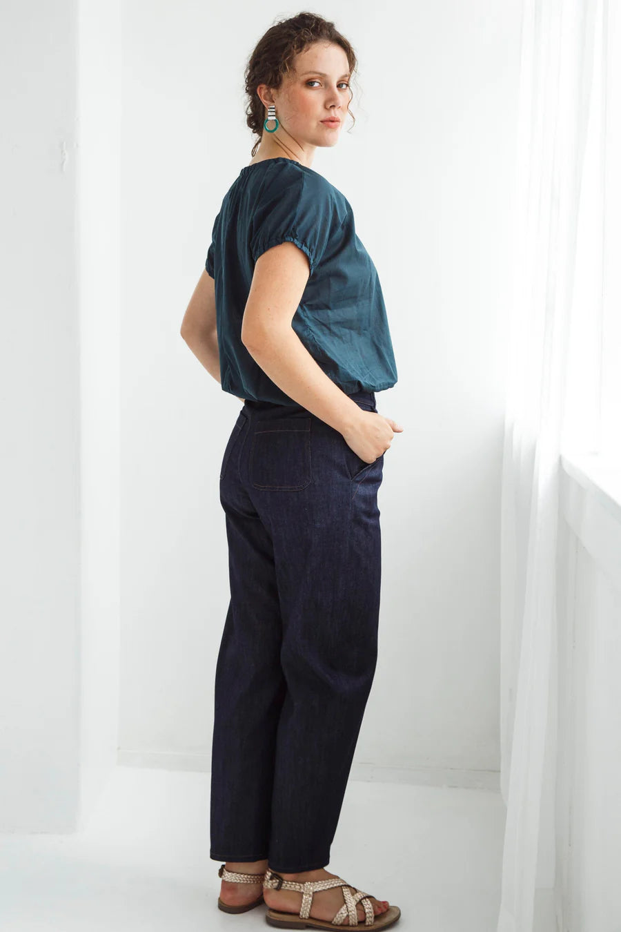 Dalston Betty Pants - Indigo Denim