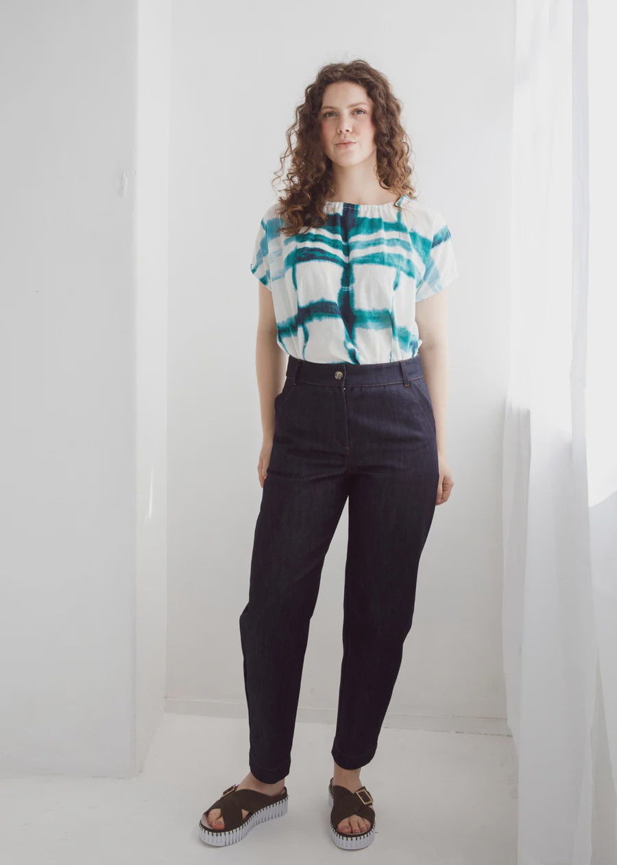 Dalston Betty Pants - Indigo Denim