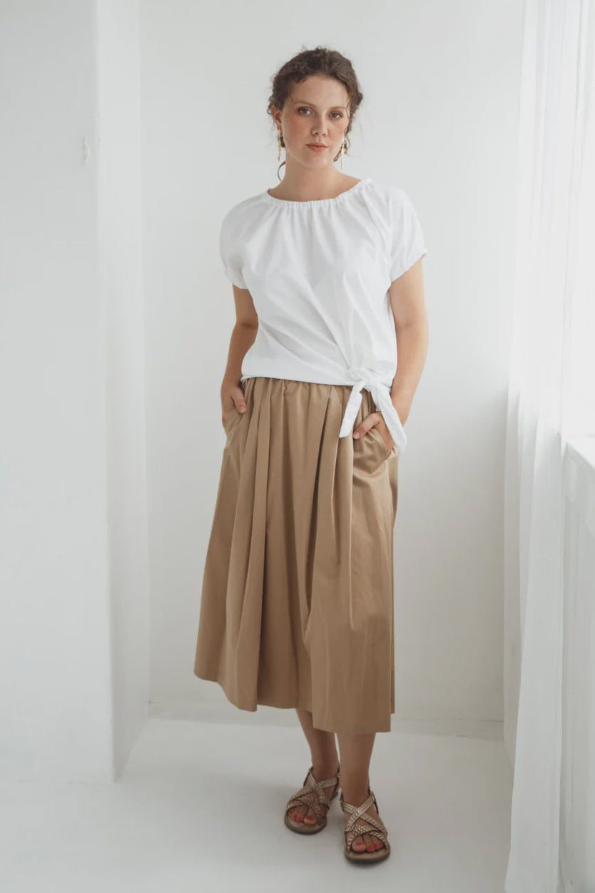 Dalston Sapphire Skirt - Sand