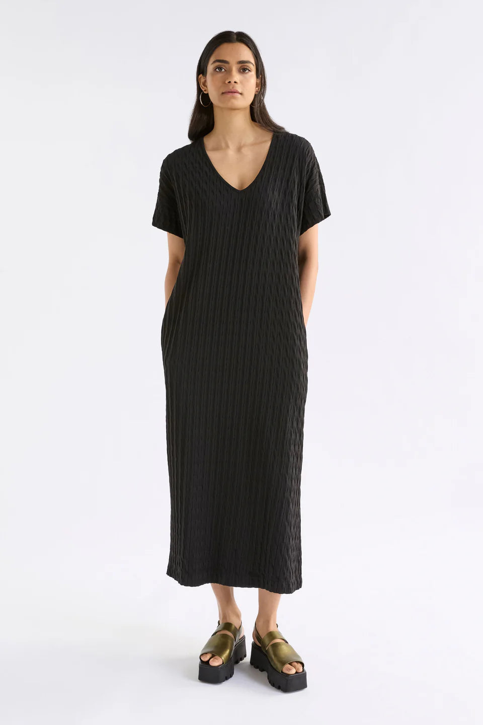 Elk Orta Dress - Black